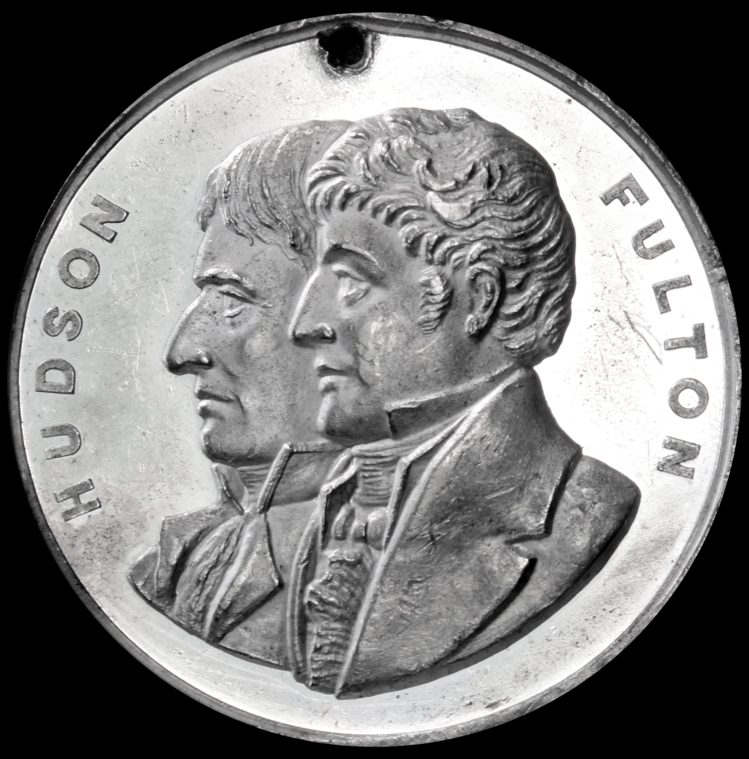 HK-382 1909 Hudson-Fulton Conjoined Busts SCD