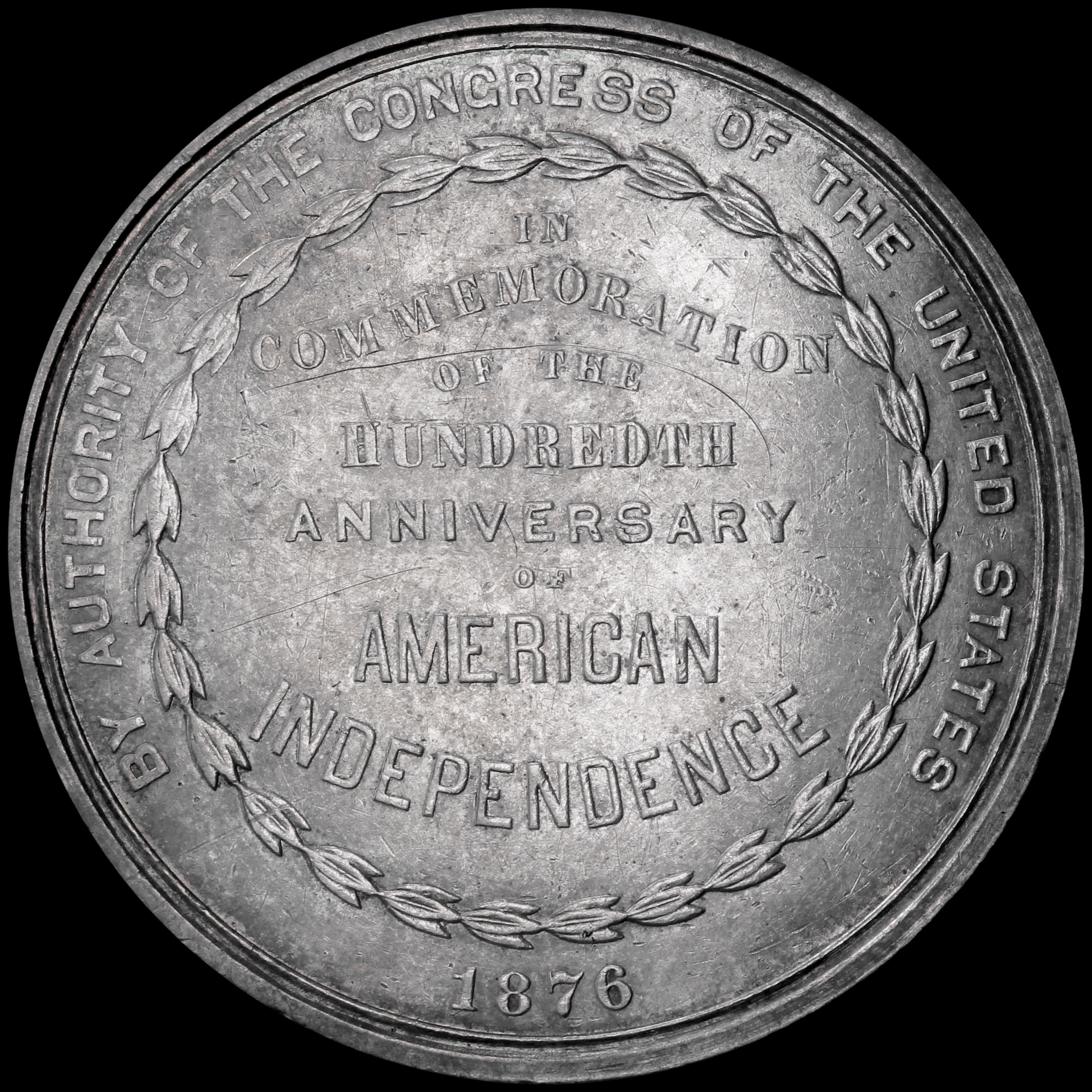 HK-20 1876 Centennial Exposition Official SCD – Silver Engraved