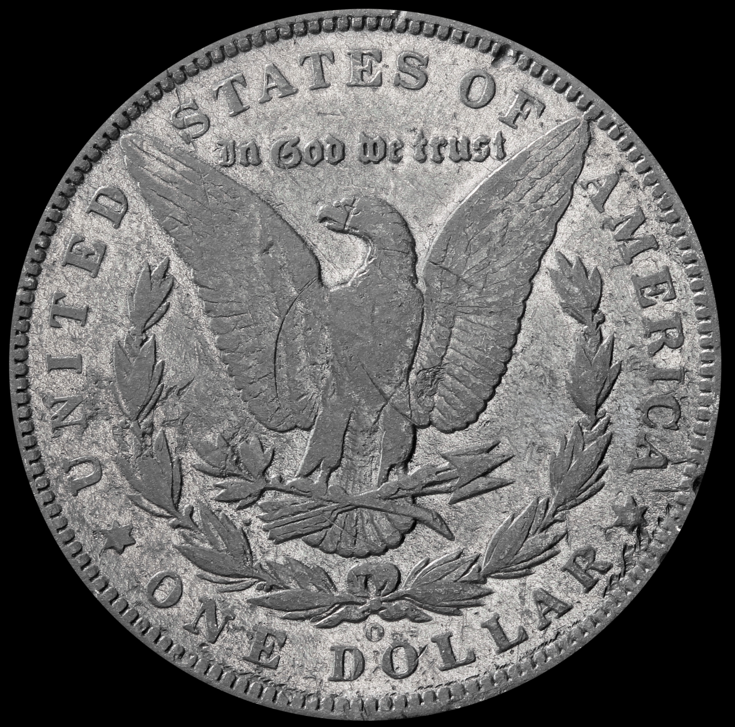 HK-142 RELATED COIN 1885 World’s Industrial and Cotton Centennial Exposition Engraved Silver Morgan Dollar