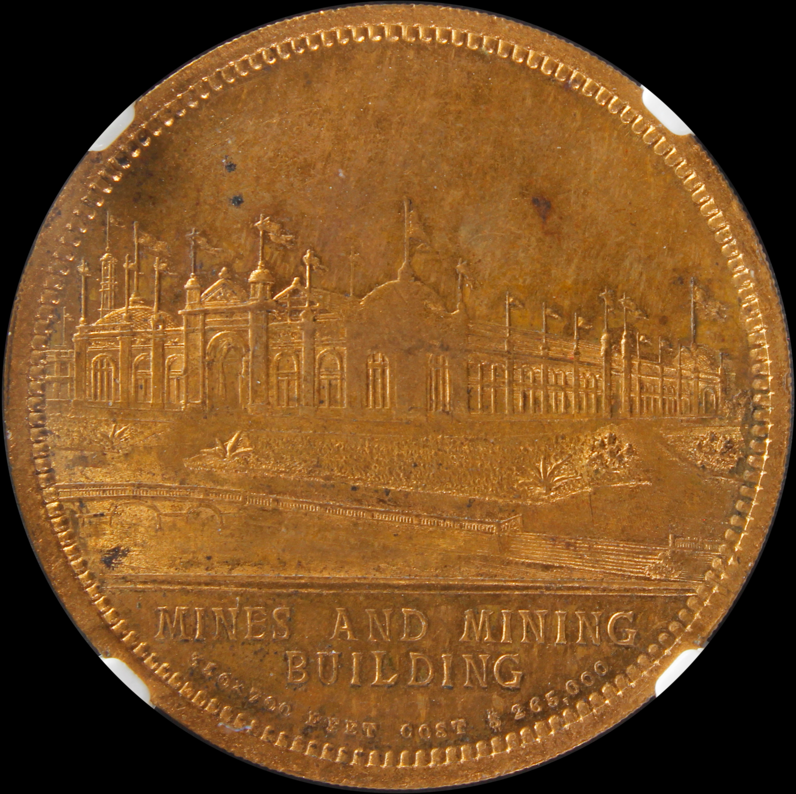 HK-178 1893 Columbian Lauer Mines and Mining Building SCD