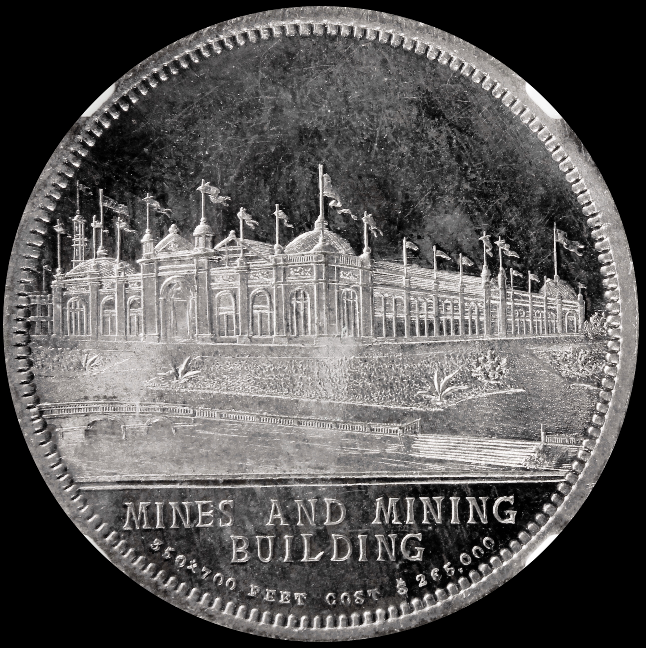 HK-178B 1893 Columbian Lauer Mines and Mining Building SCD