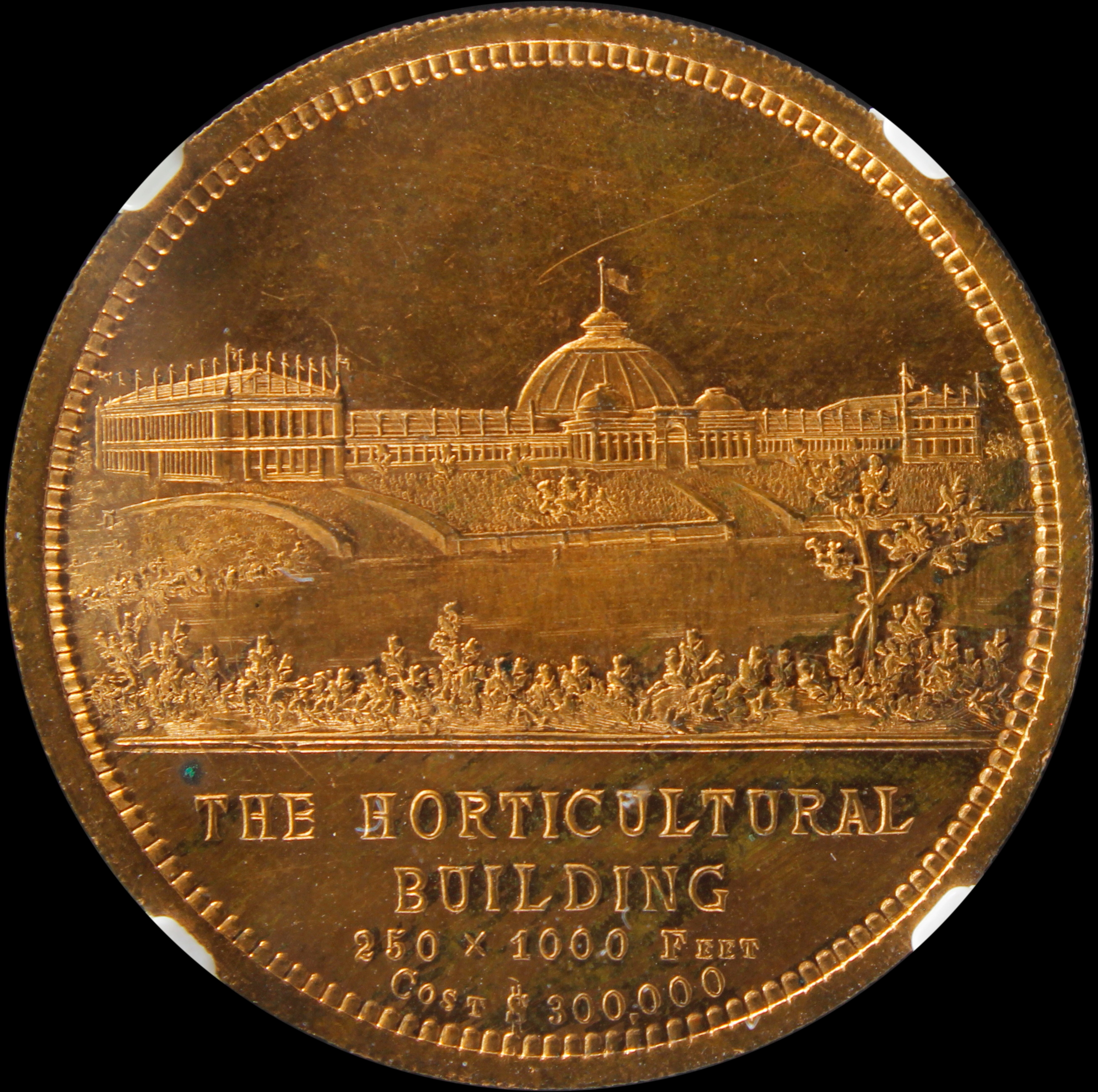HK-186 1893 Columbian Lauer Horticultural Building SCD
