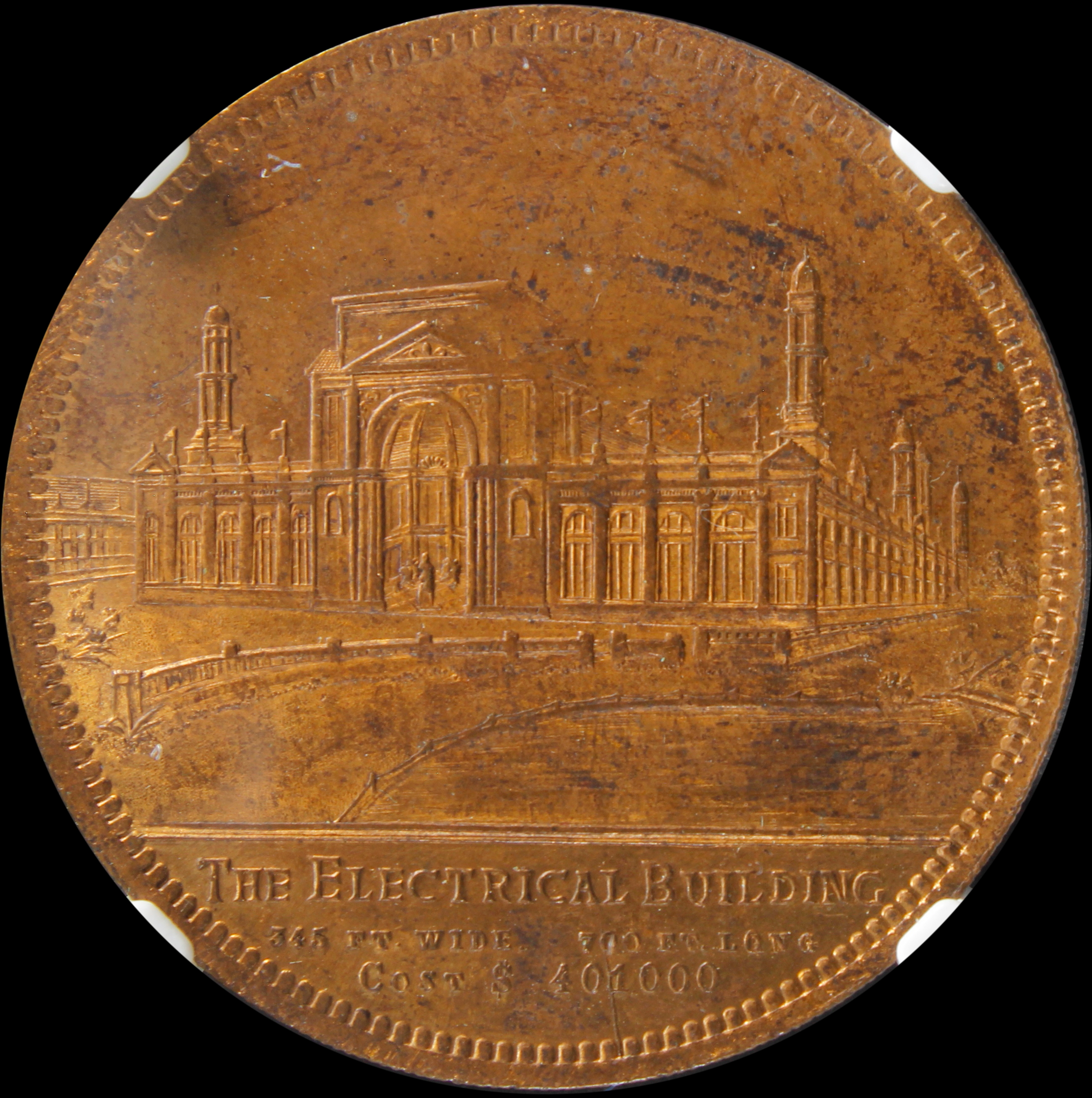 HK-188 1893 Columbian Lauer Electrical Building SCD