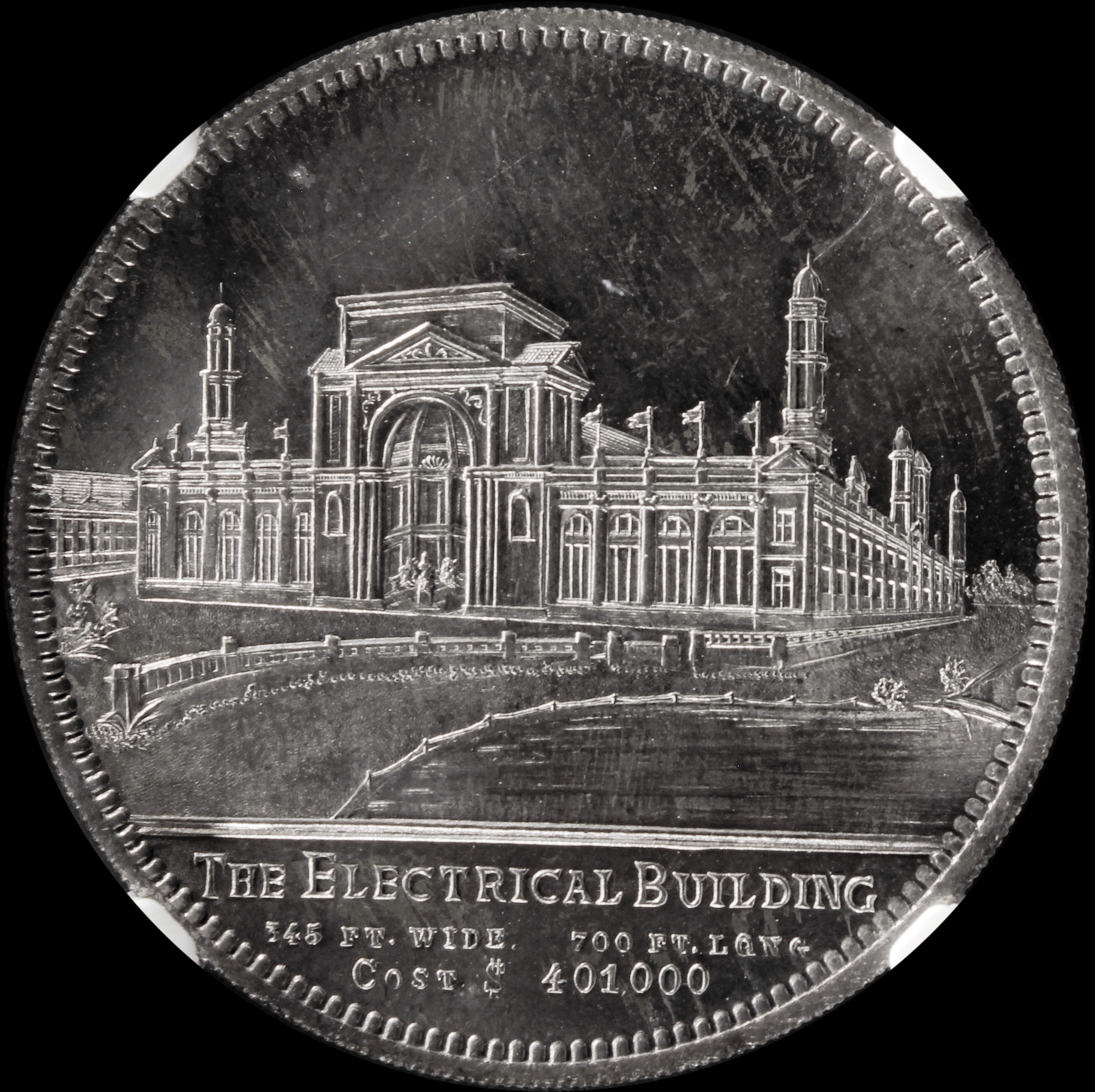 HK-188 1893 Columbian Lauer Electrical Building SCD