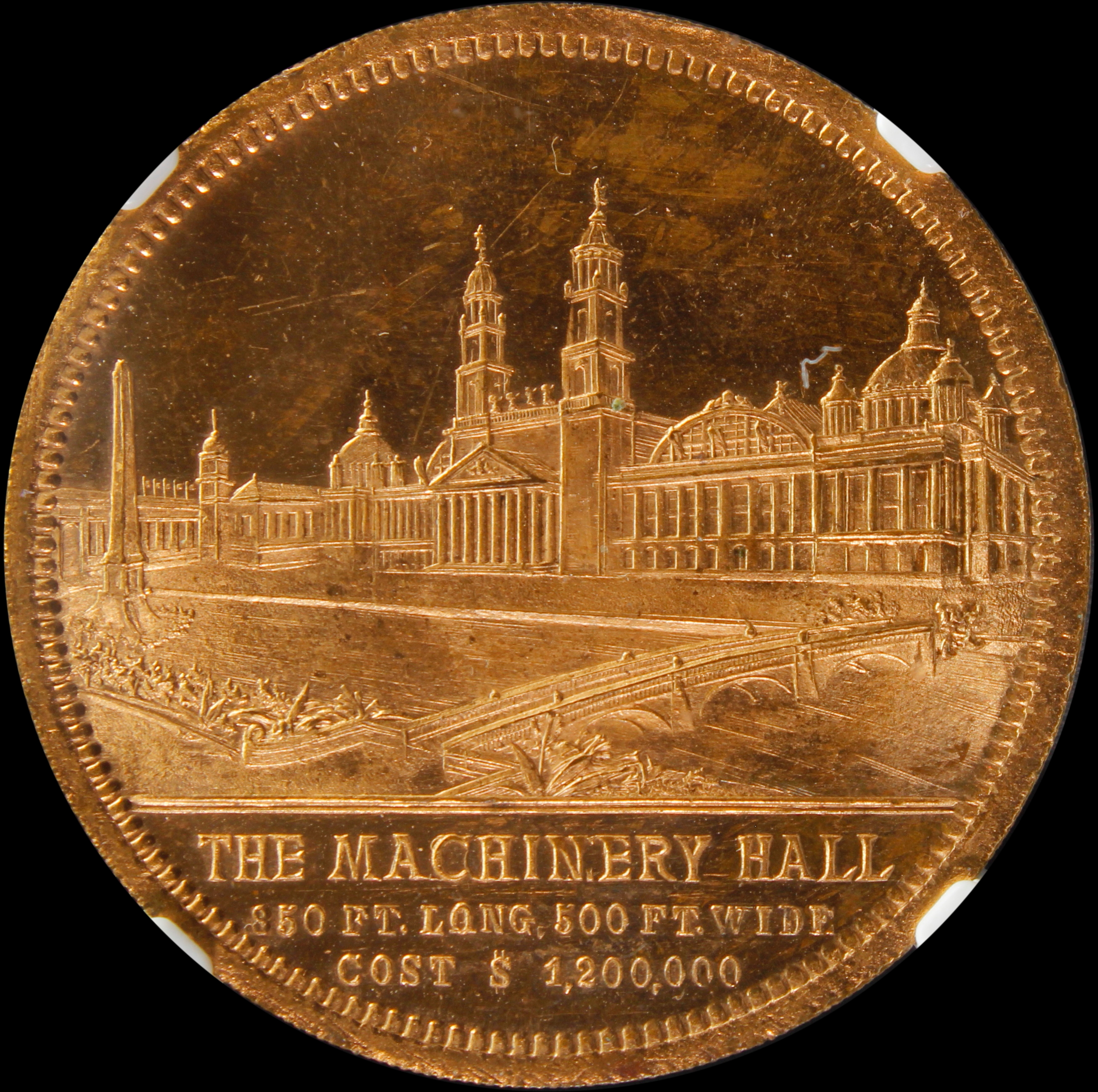 HK-190 1893 Columbian Lauer Machinery Hall SCD