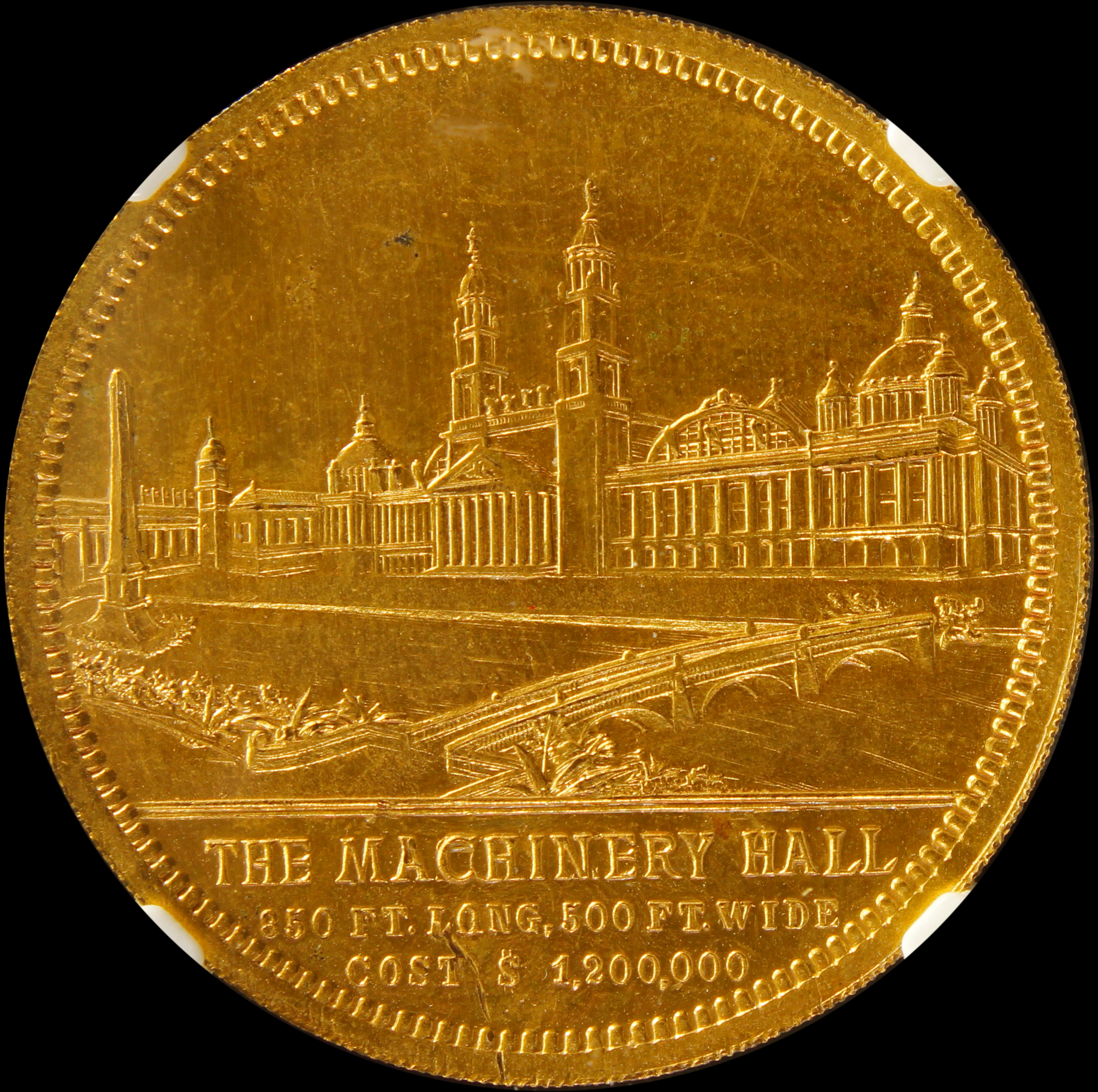 HK-190A 1893 Columbian Lauer Machinery Hall SCD