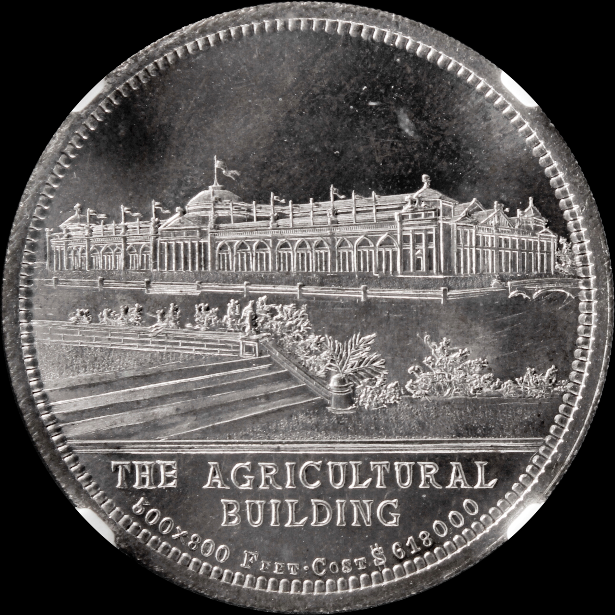 HK-196A 1893 Columbian Lauer Agricultural Building SCD