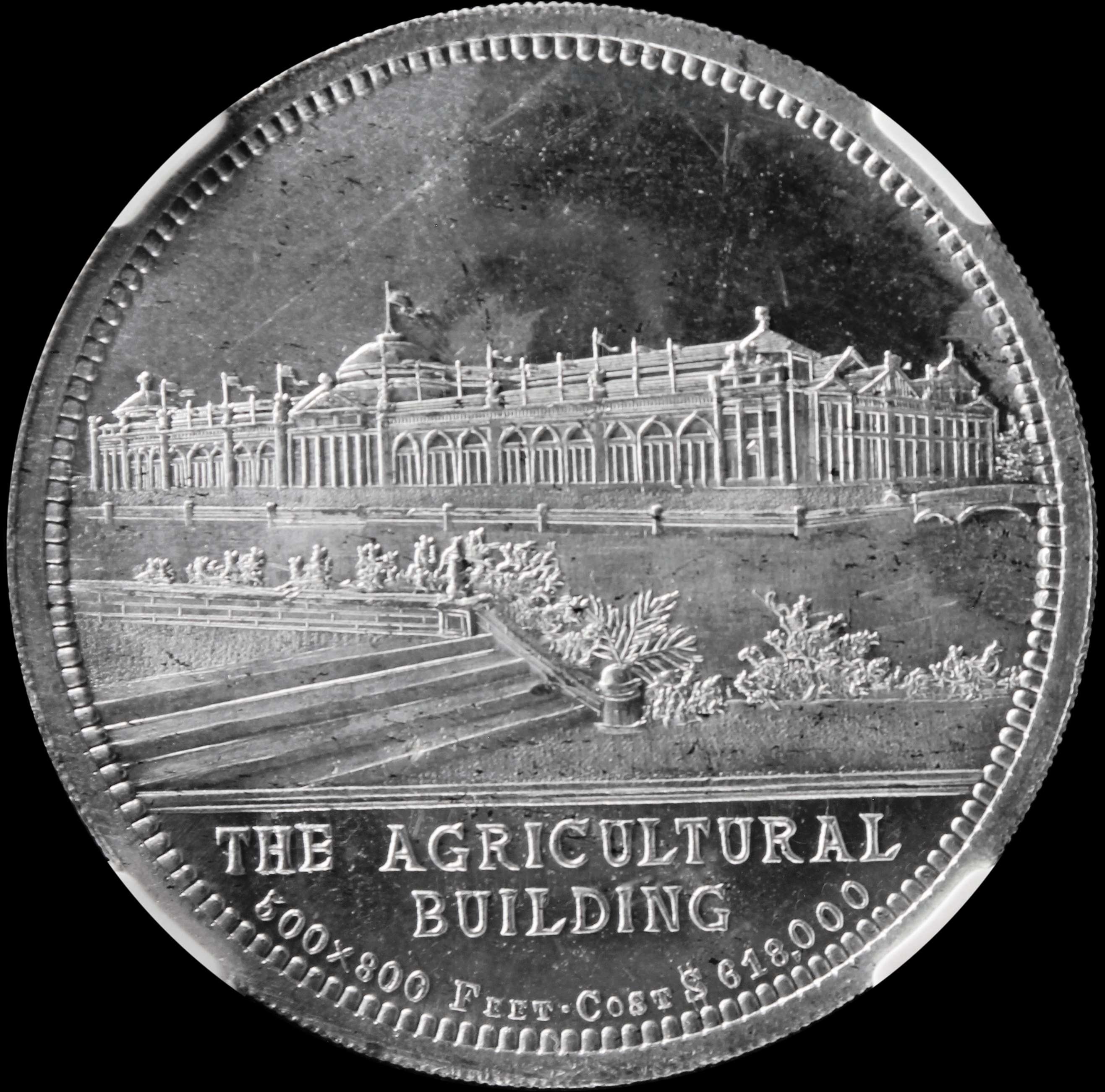 HK-197 1893 Columbian Lauer Agricultural Building SCD