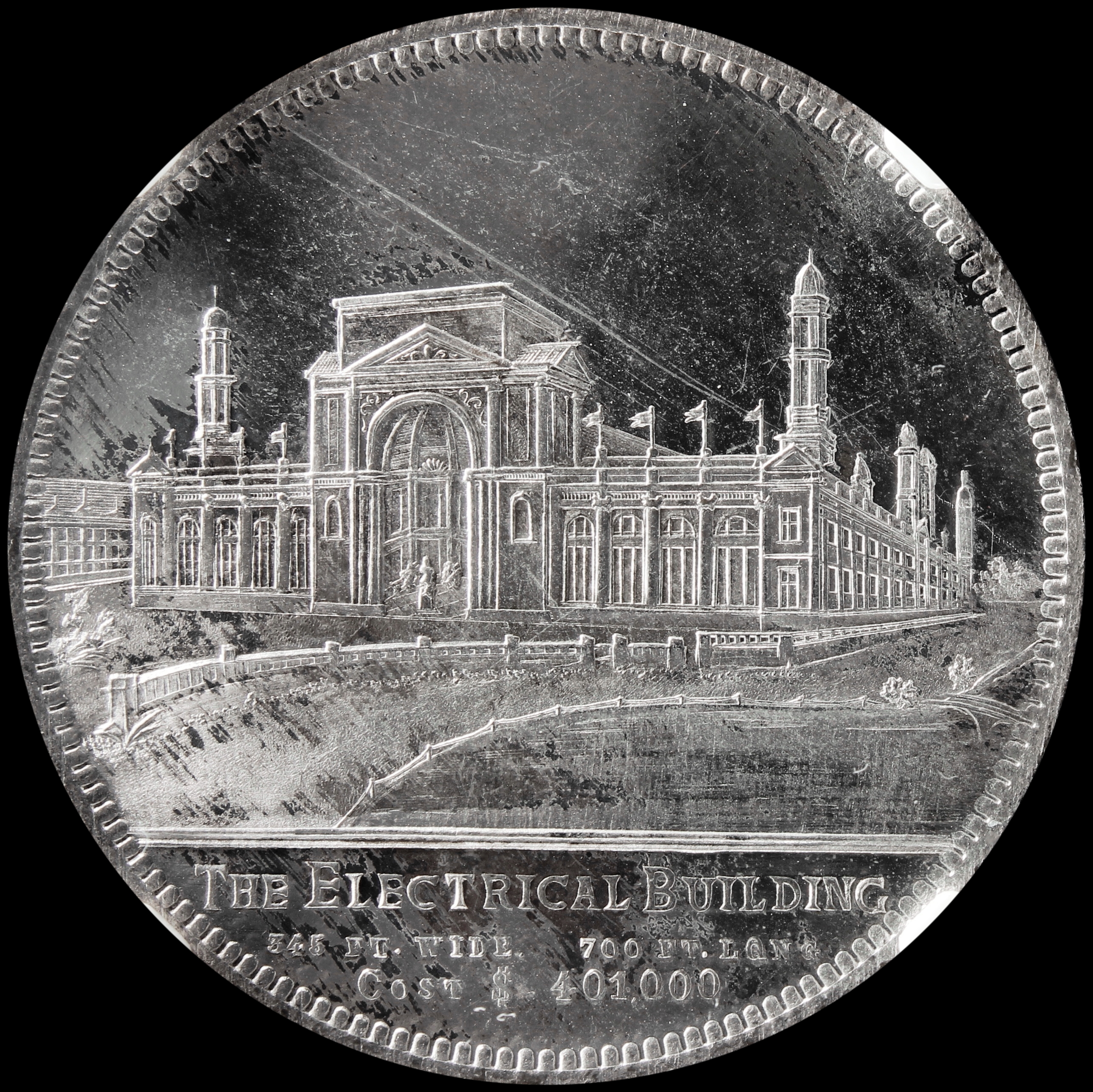 HK-203B 1893 Columbian Lauer Electrical Building & Multiple Vignettes SCD