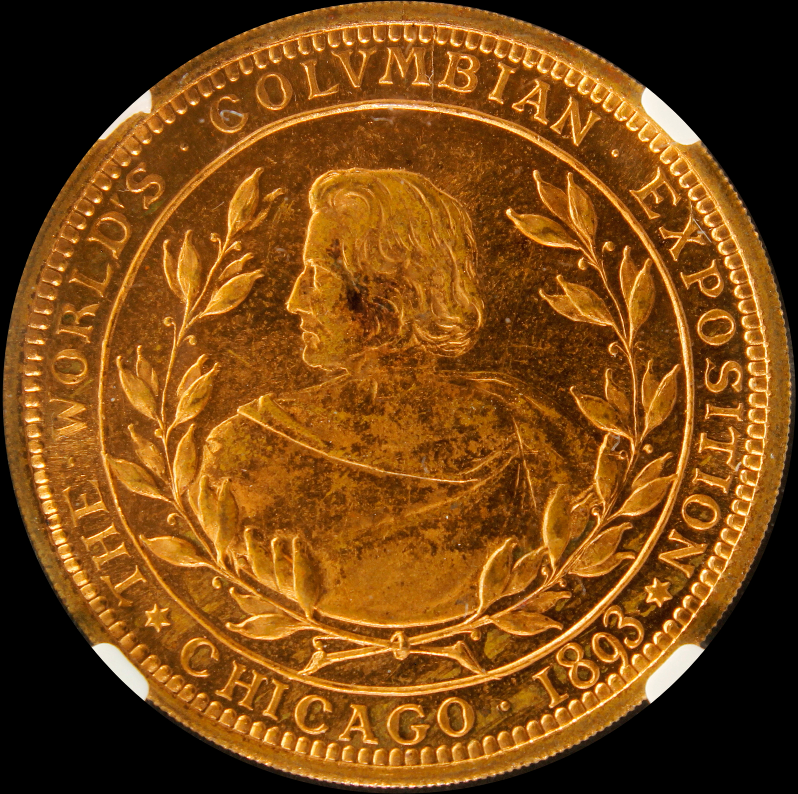 HK-184 1893 Columbian Lauer Art Palace SCD