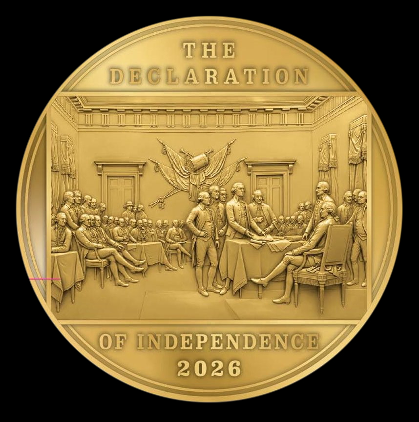 2026 Declaration of Independence Medal – Brass