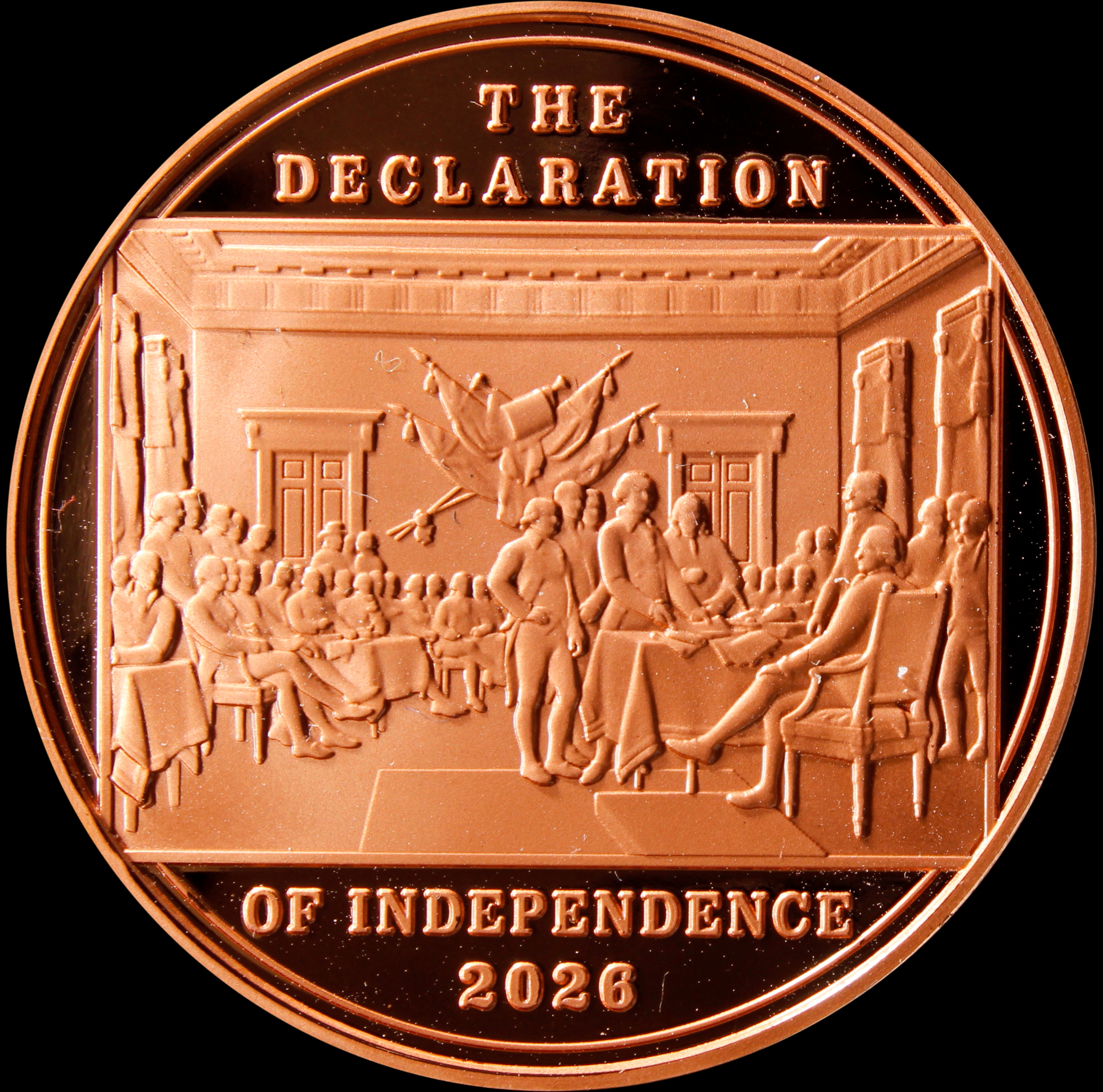 2026 Declaration of Independence Medal – Copper
