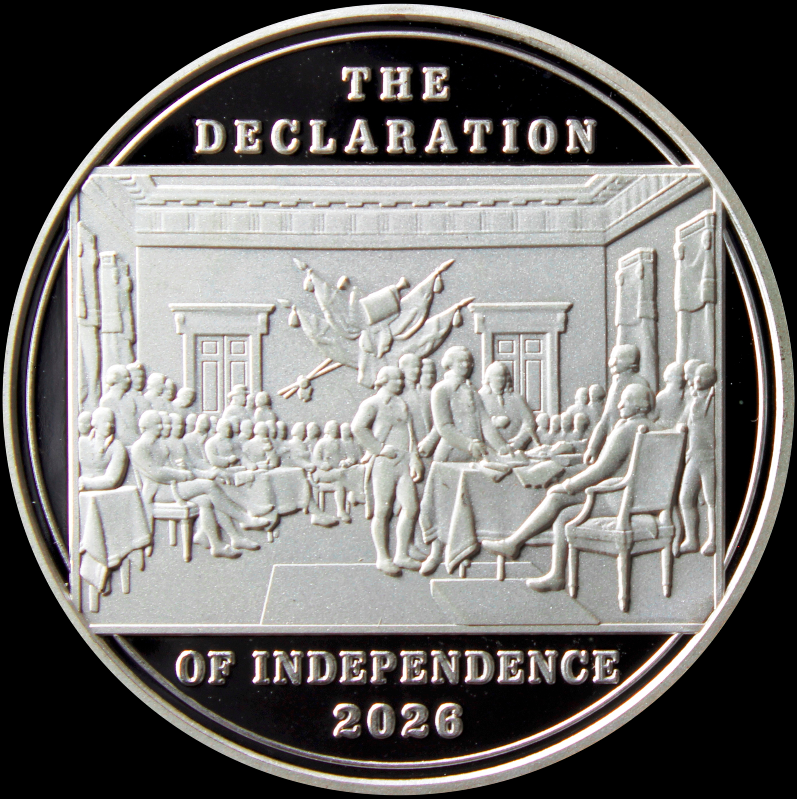 2026 Declaration of Independence Medal – Silver