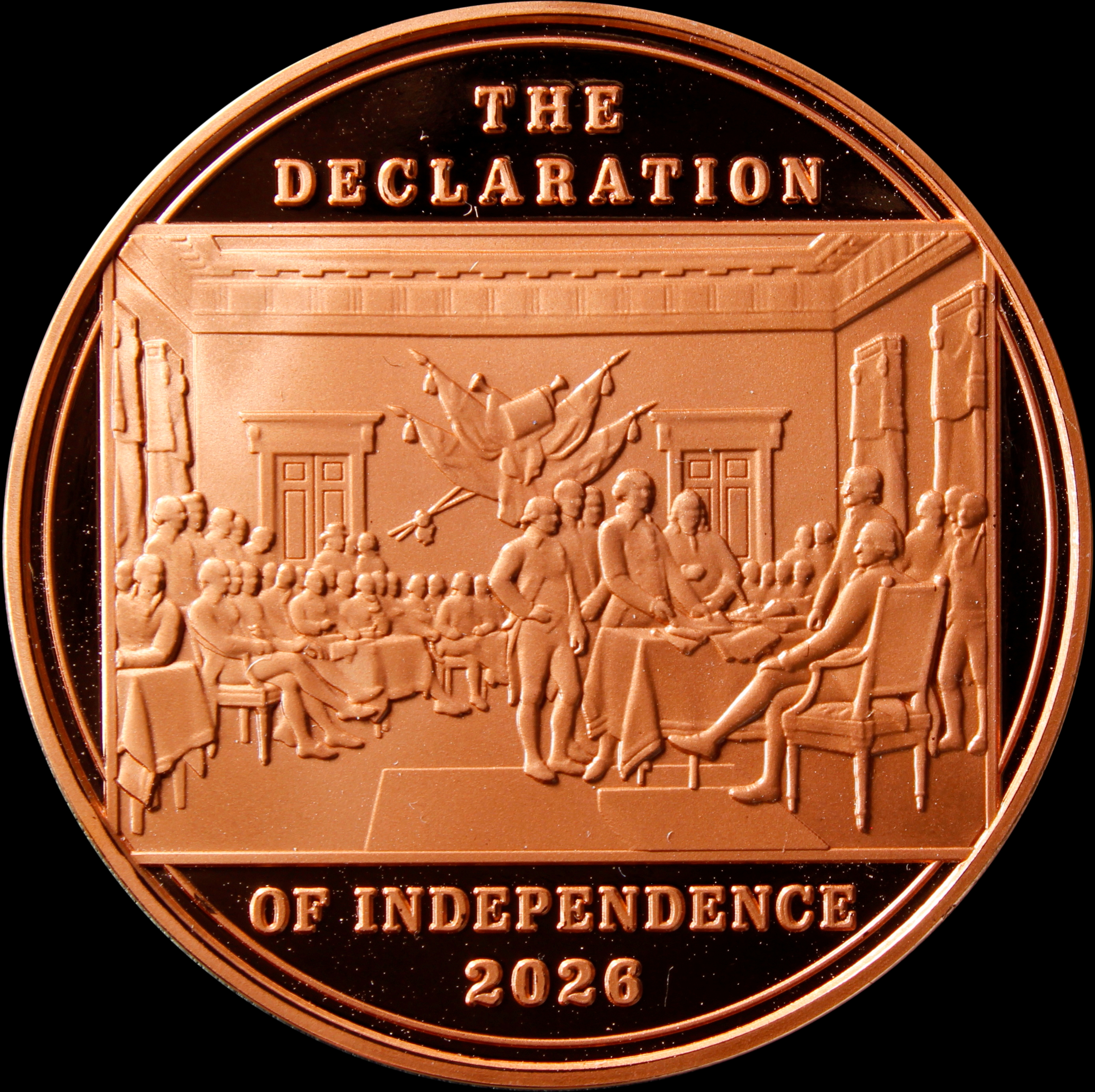 2026 Declaration of Independence Medal – Copper