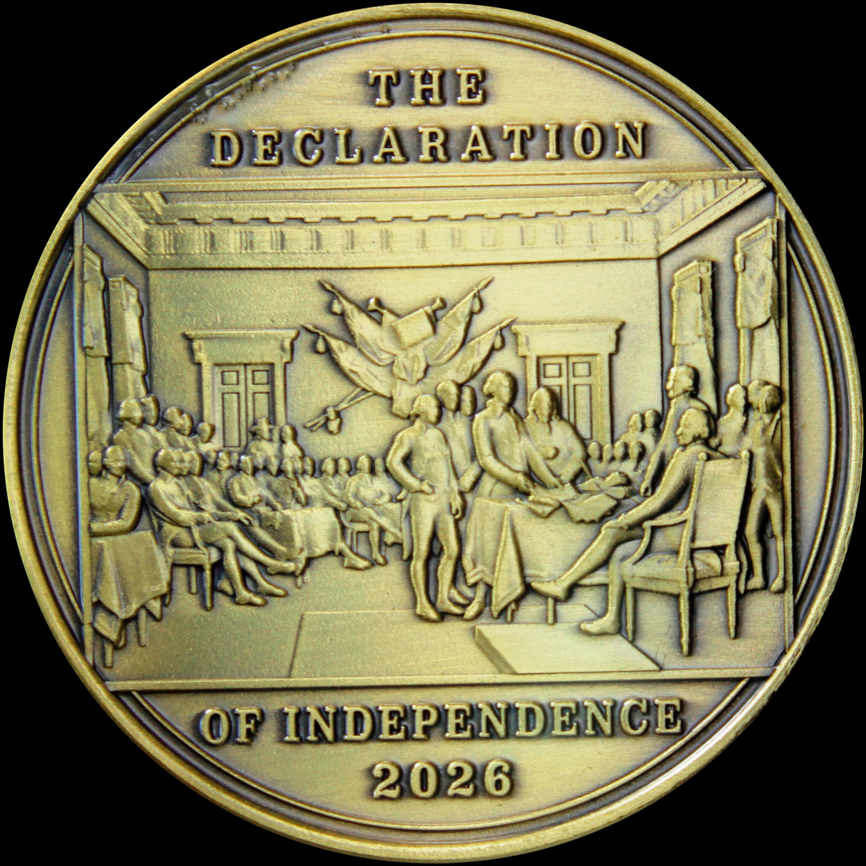 2026 Declaration of Independence Medal – Brass