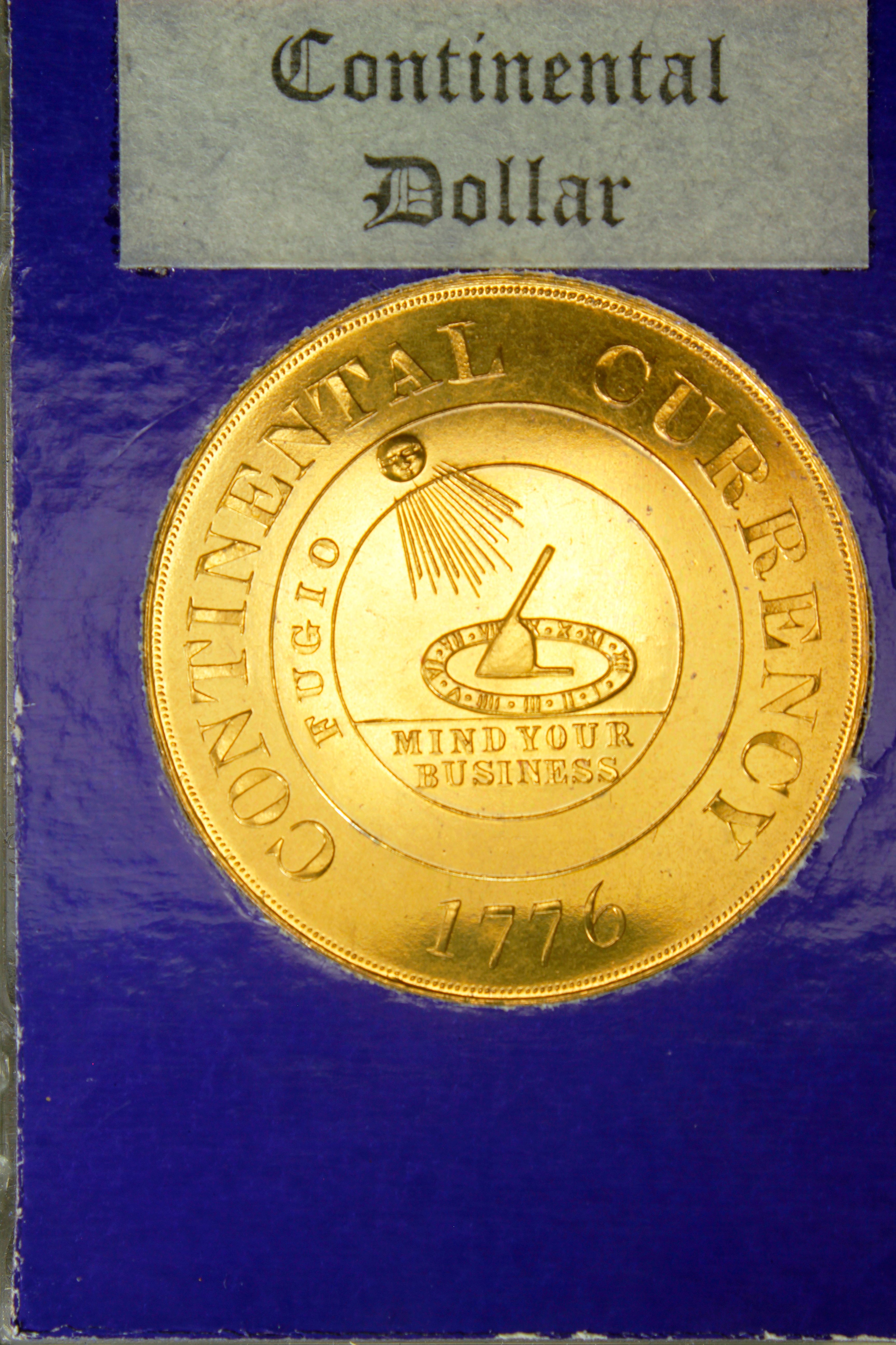 HK-856A 1962 Bashlow Continental Dollar Restrike Goldine SCD