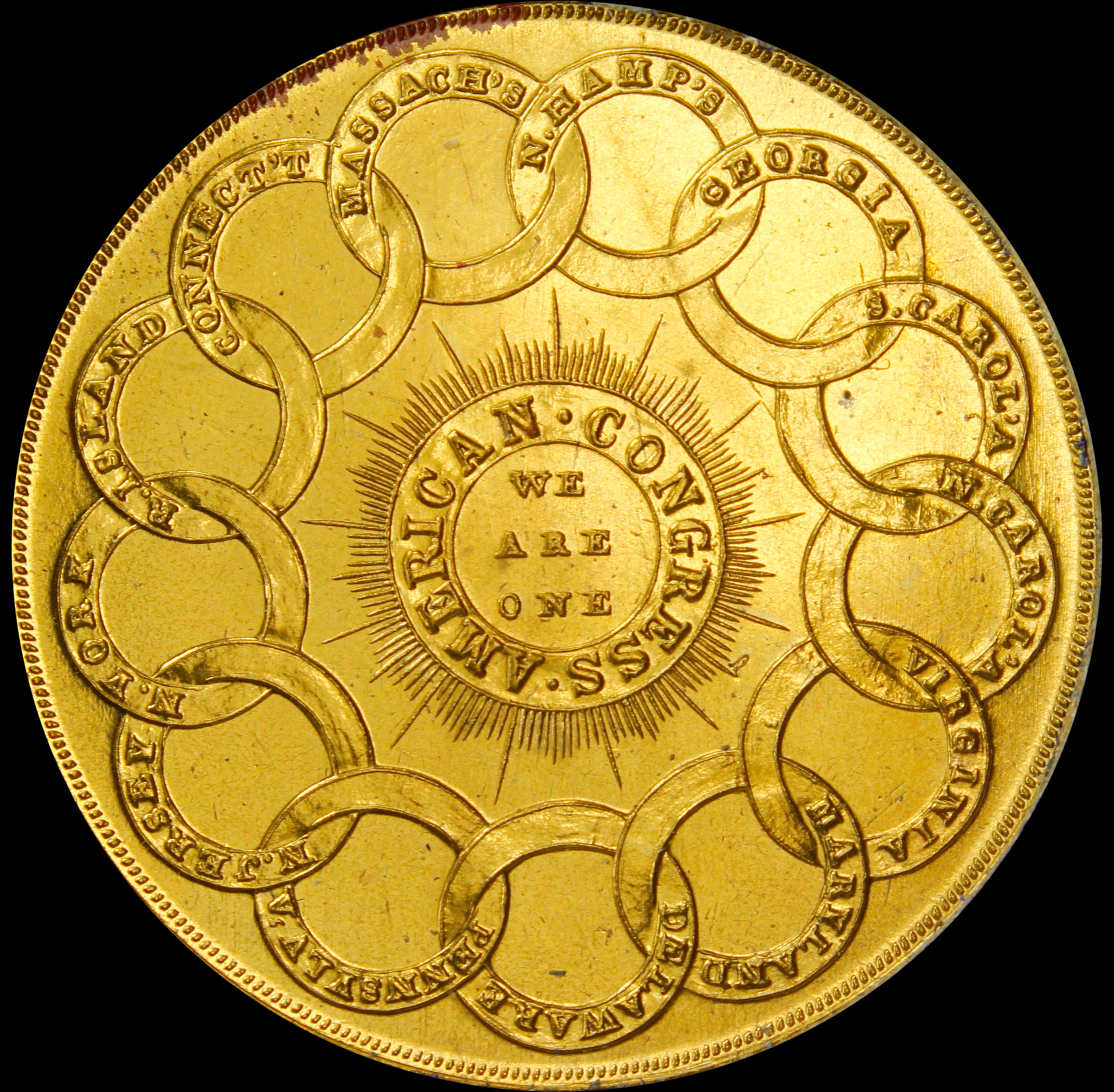 HK-856A 1962 Bashlow Continental Dollar Restrike Goldine SCD