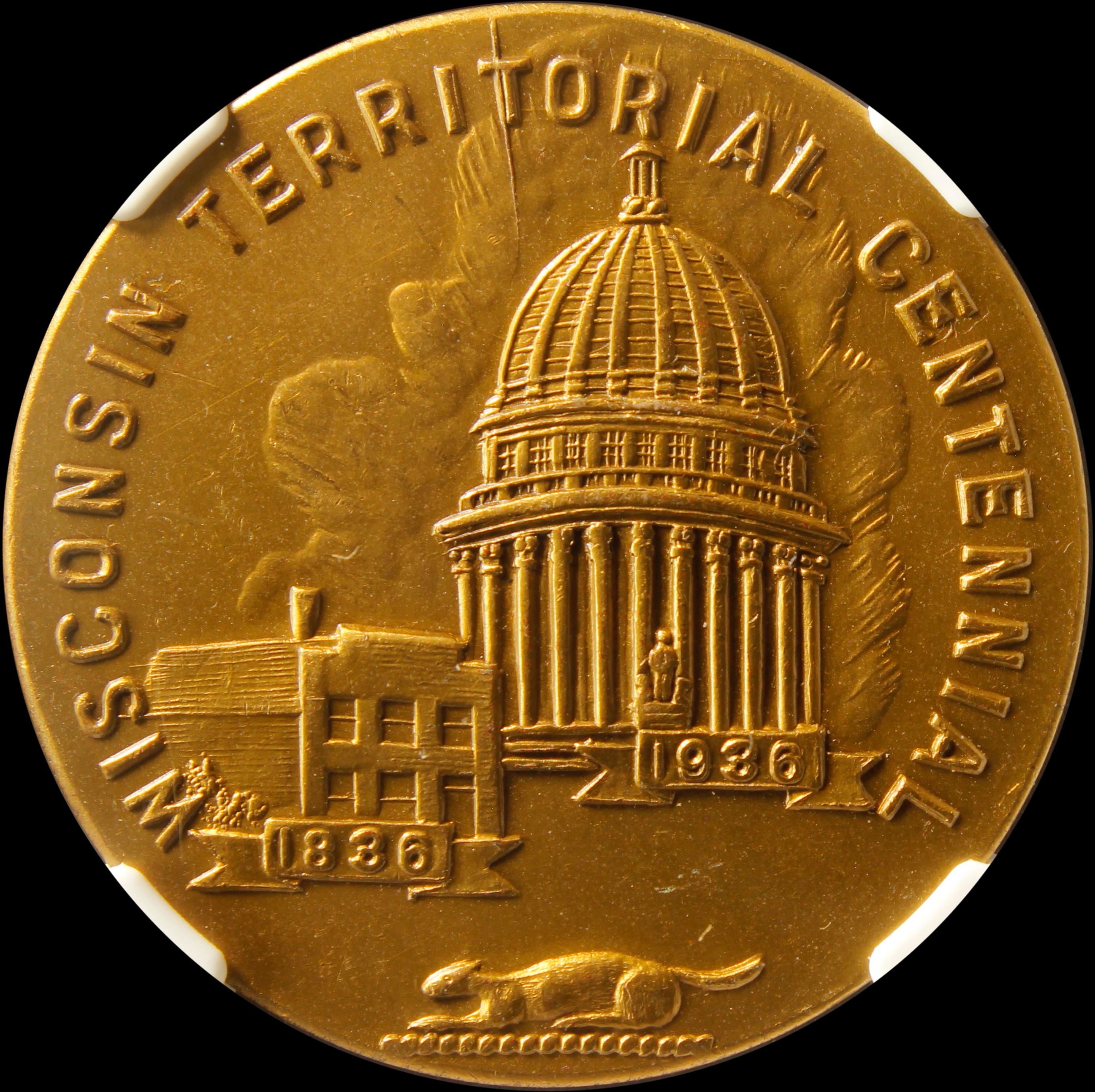 HK-696 1936 Wisconsin Territory Centennial SCD