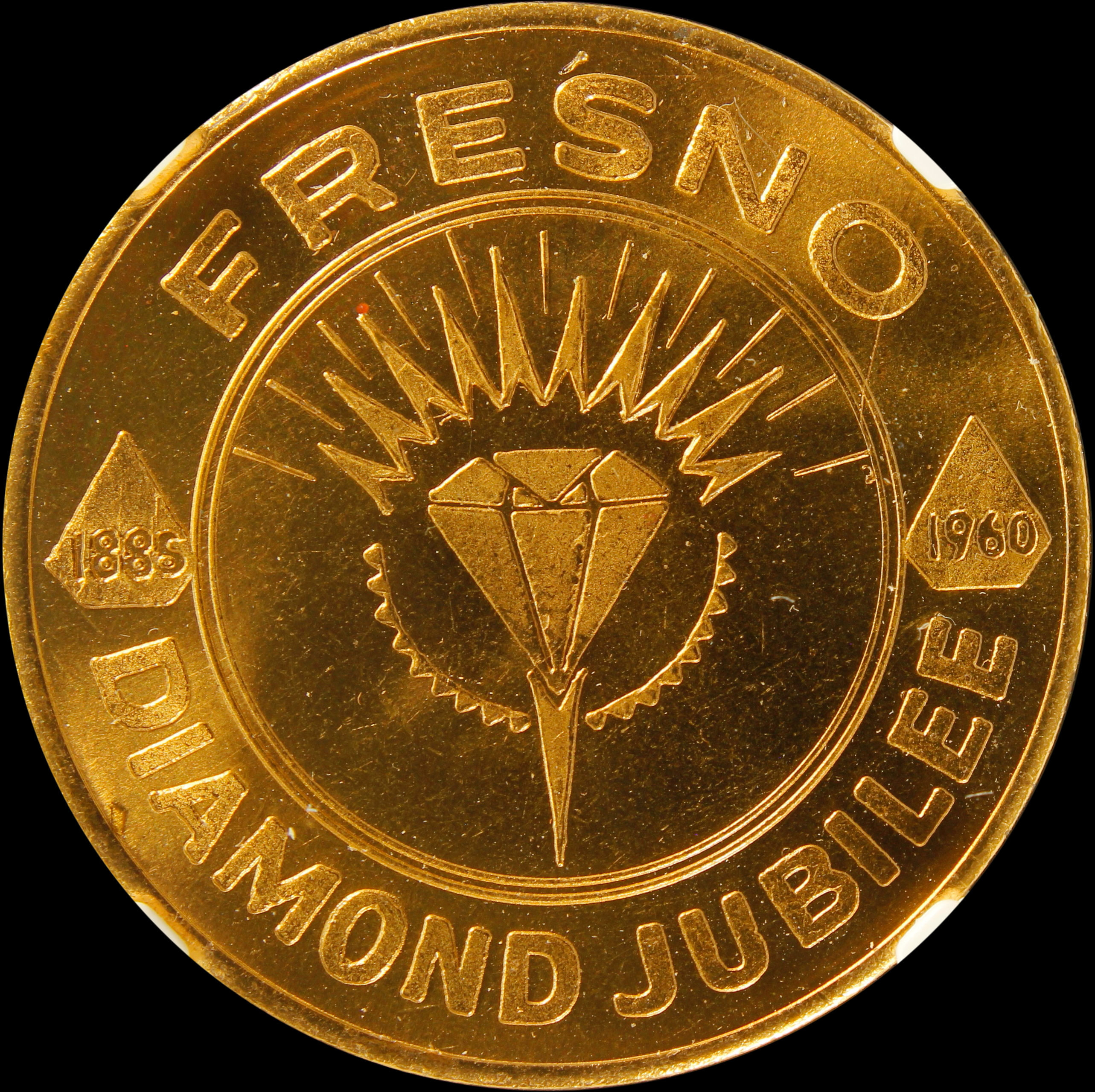 HK-714 1960 Fresno Diamond Jubilee SCD