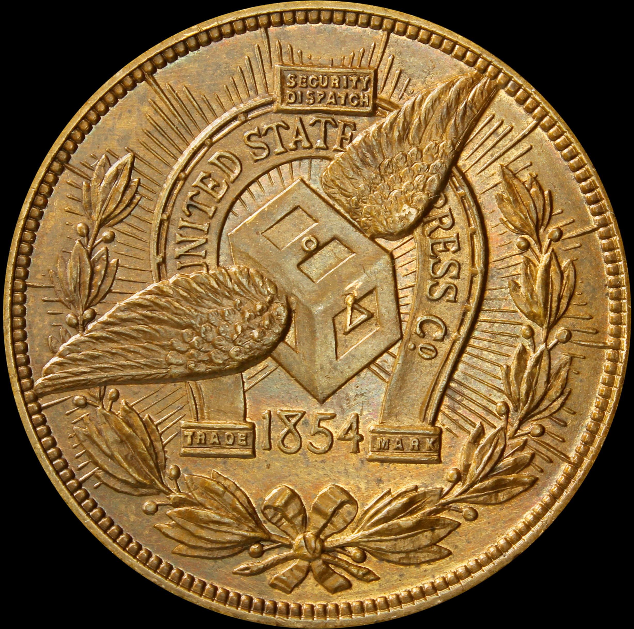 HK-736 1904 U.S. Express Co. 50th Anniversary SCD
