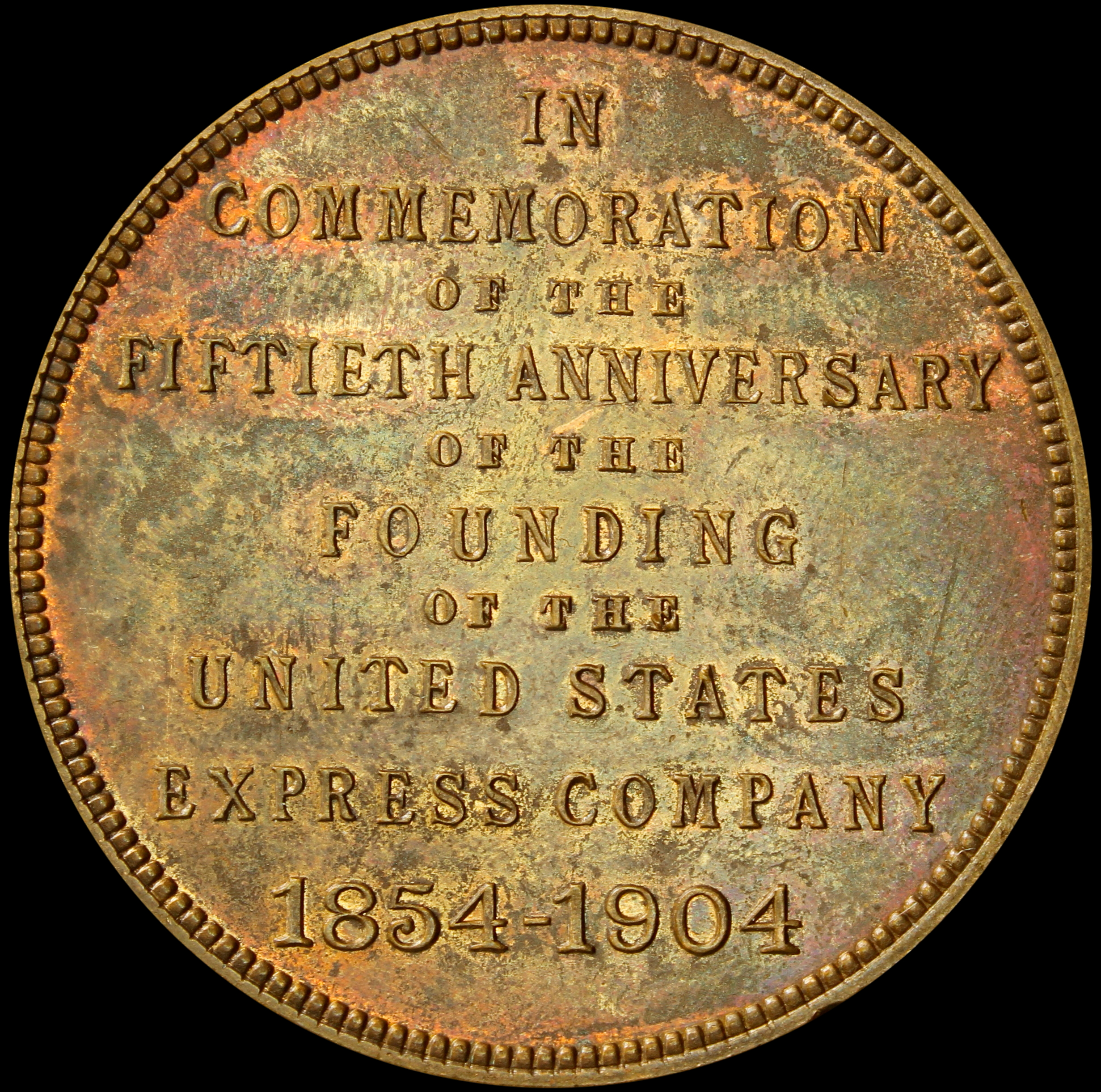 HK-736 1904 U.S. Express Co. 50th Anniversary SCD