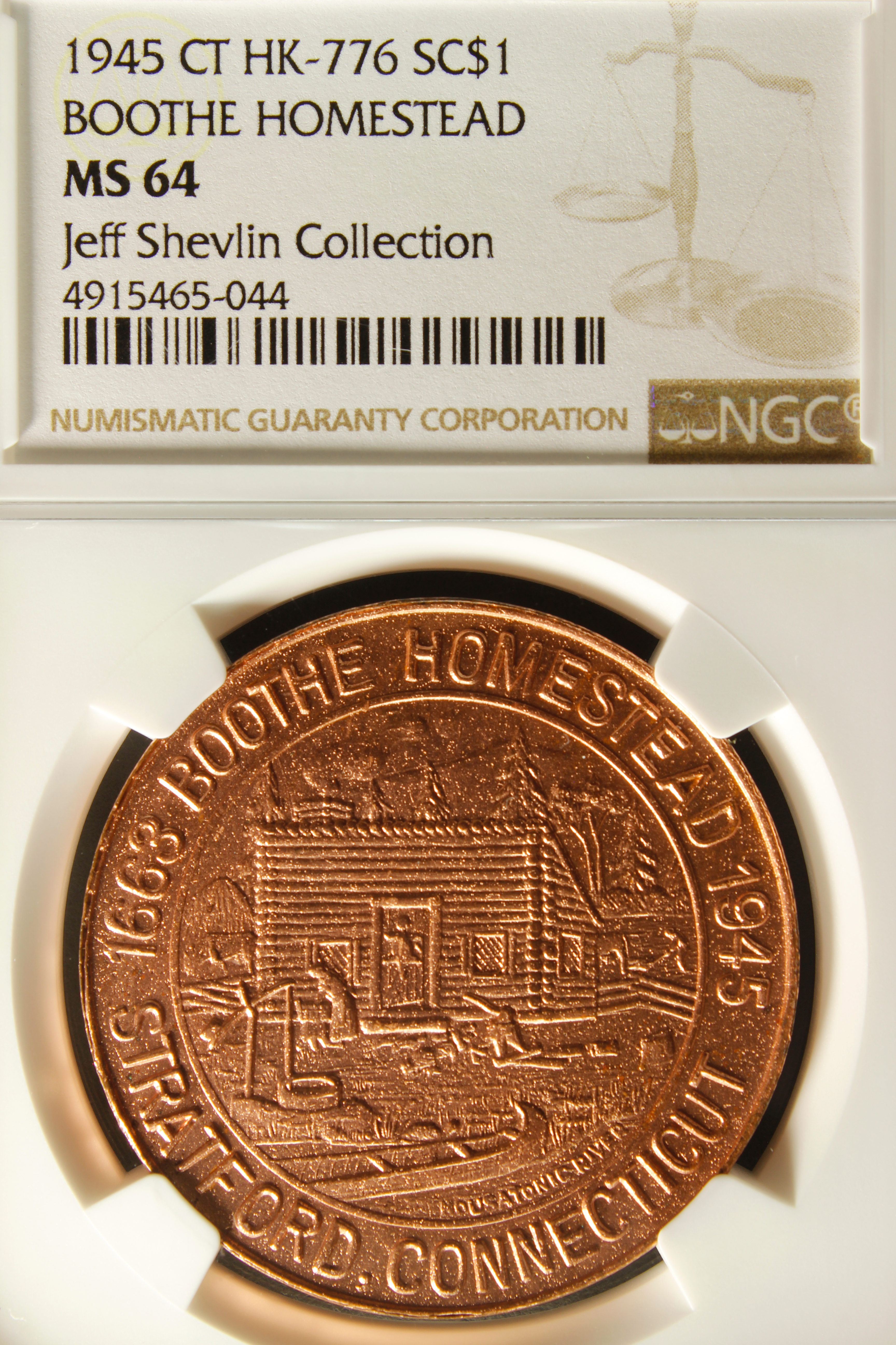 HK-776 1945 Boothe Homestead SCD