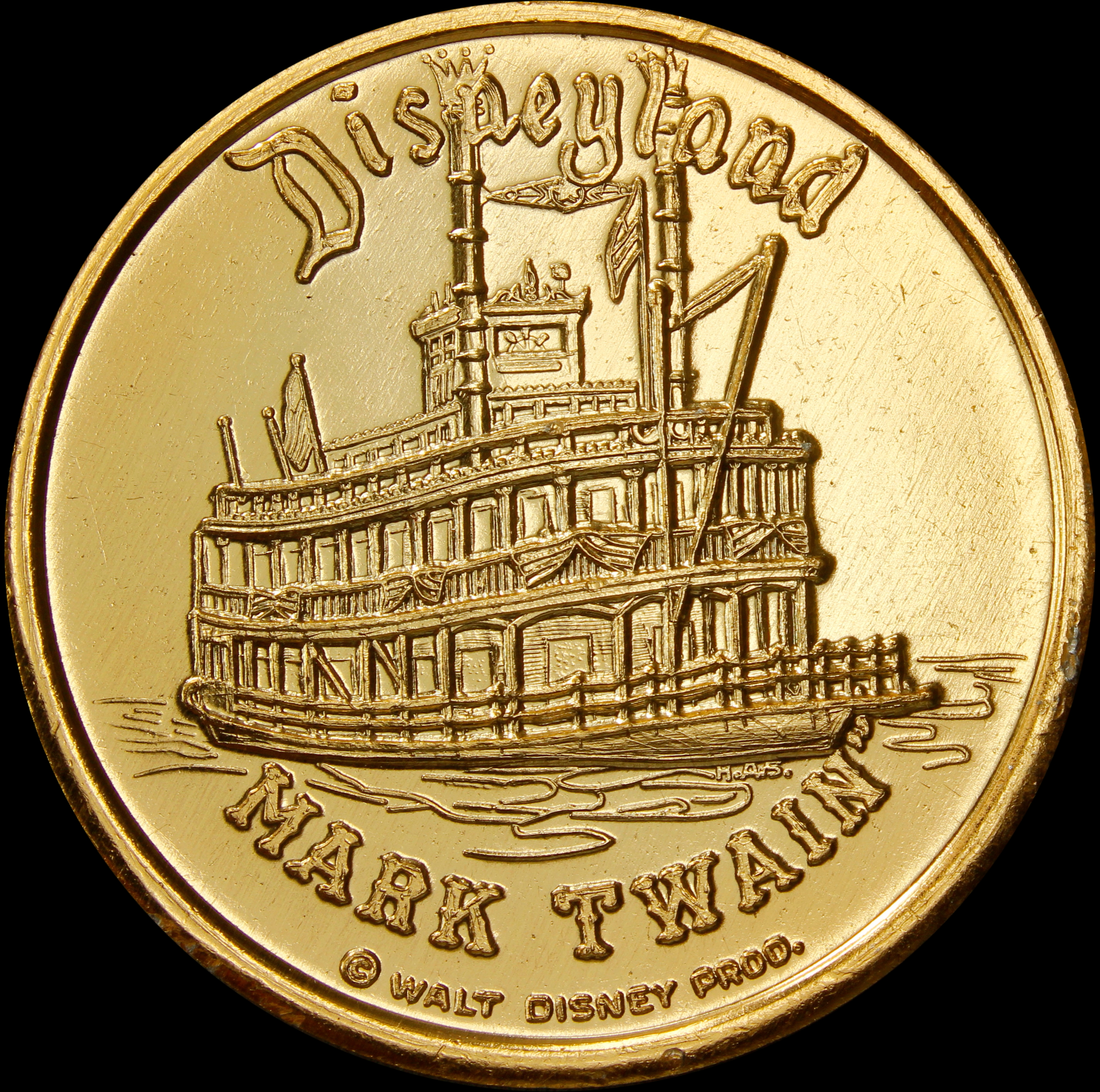 HK-754 1960c Disneyland Magic Kingdom SCD