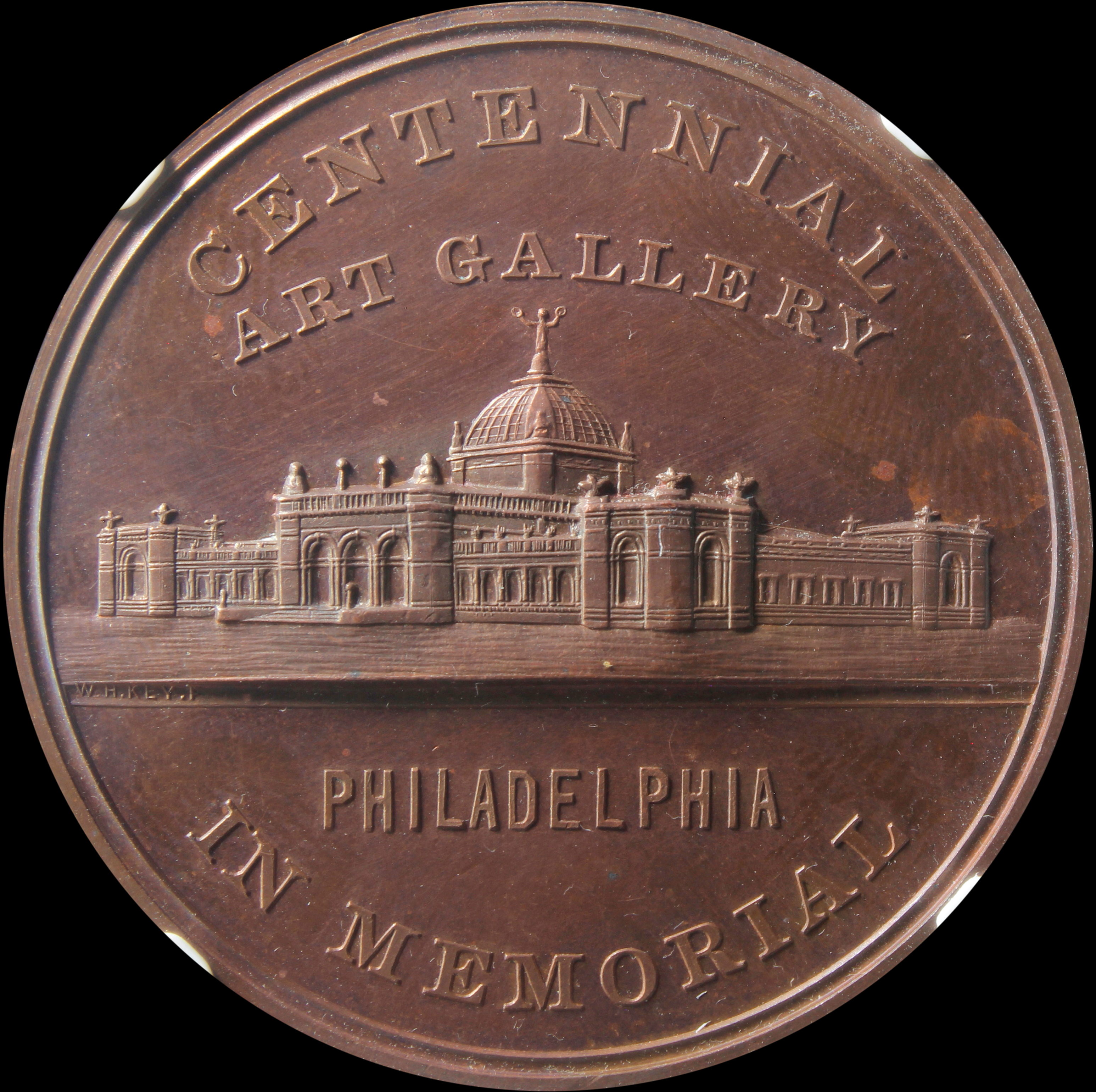 HK-83 1876 Centennial Art Gallery / Free People SCD – Copper Variety