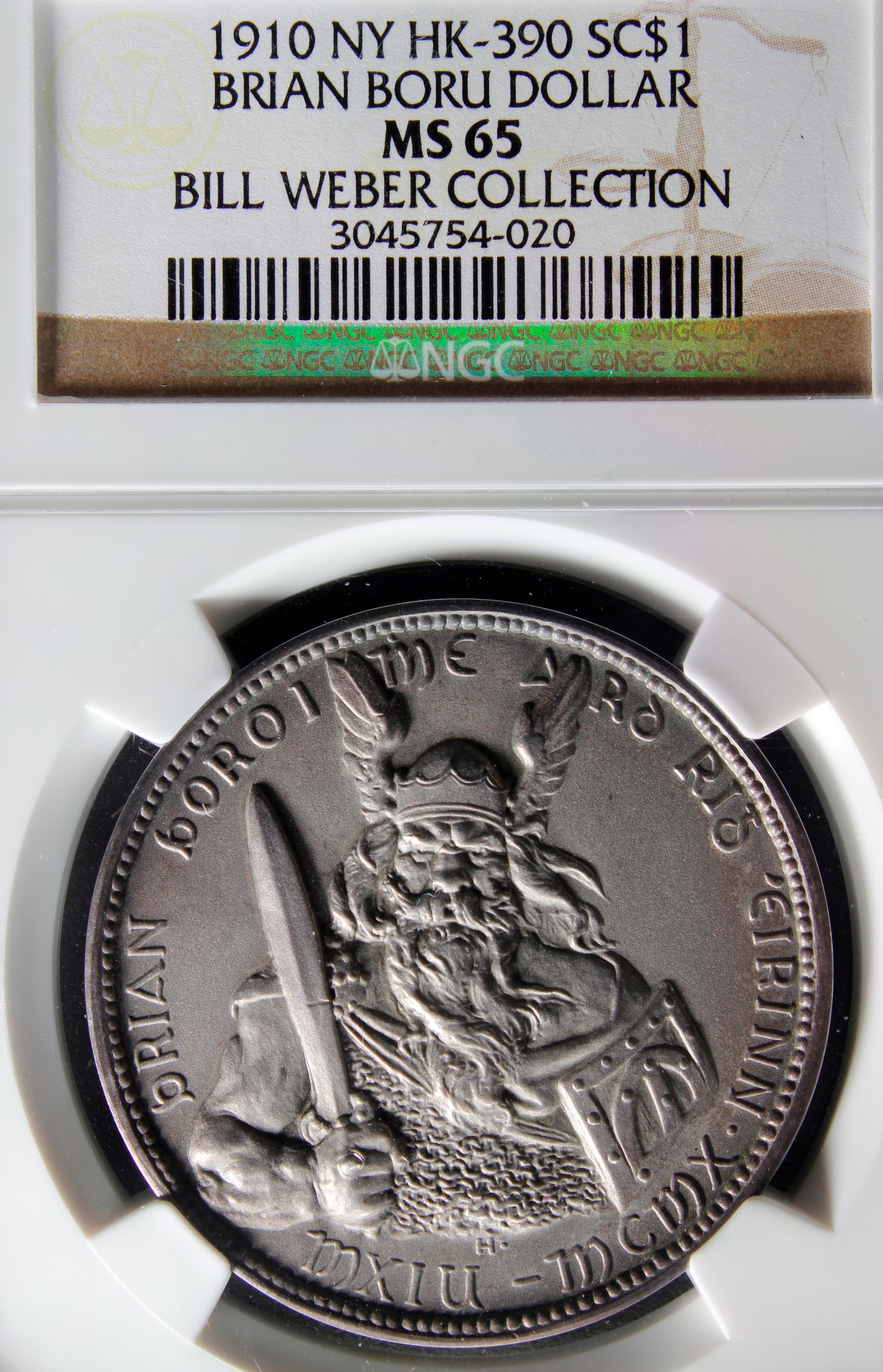 HK-390 1910 Brian Boru Silver SCD