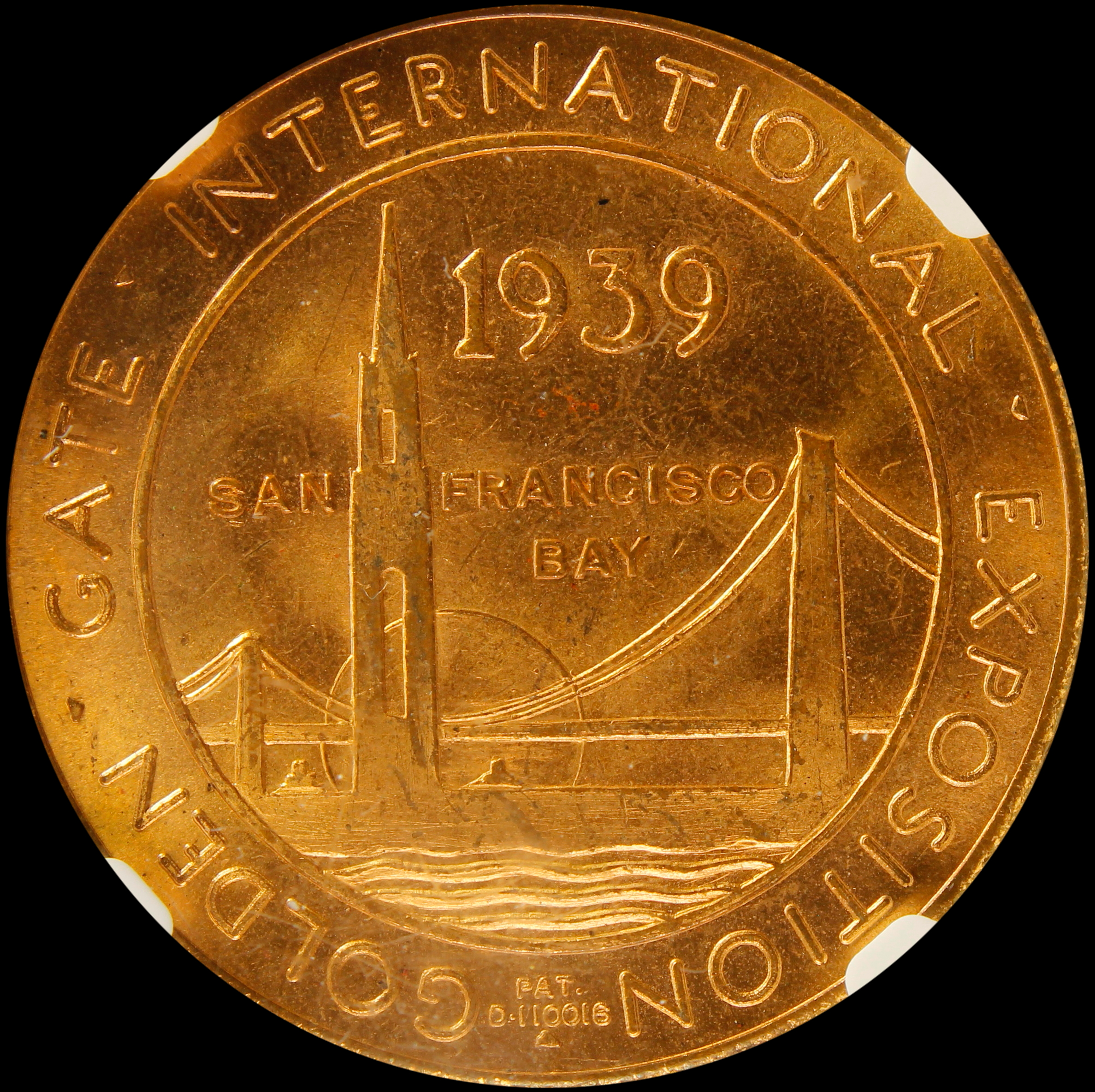 HK-481 1939 Golden Gate International Exposition Official SCD – Dots Variety