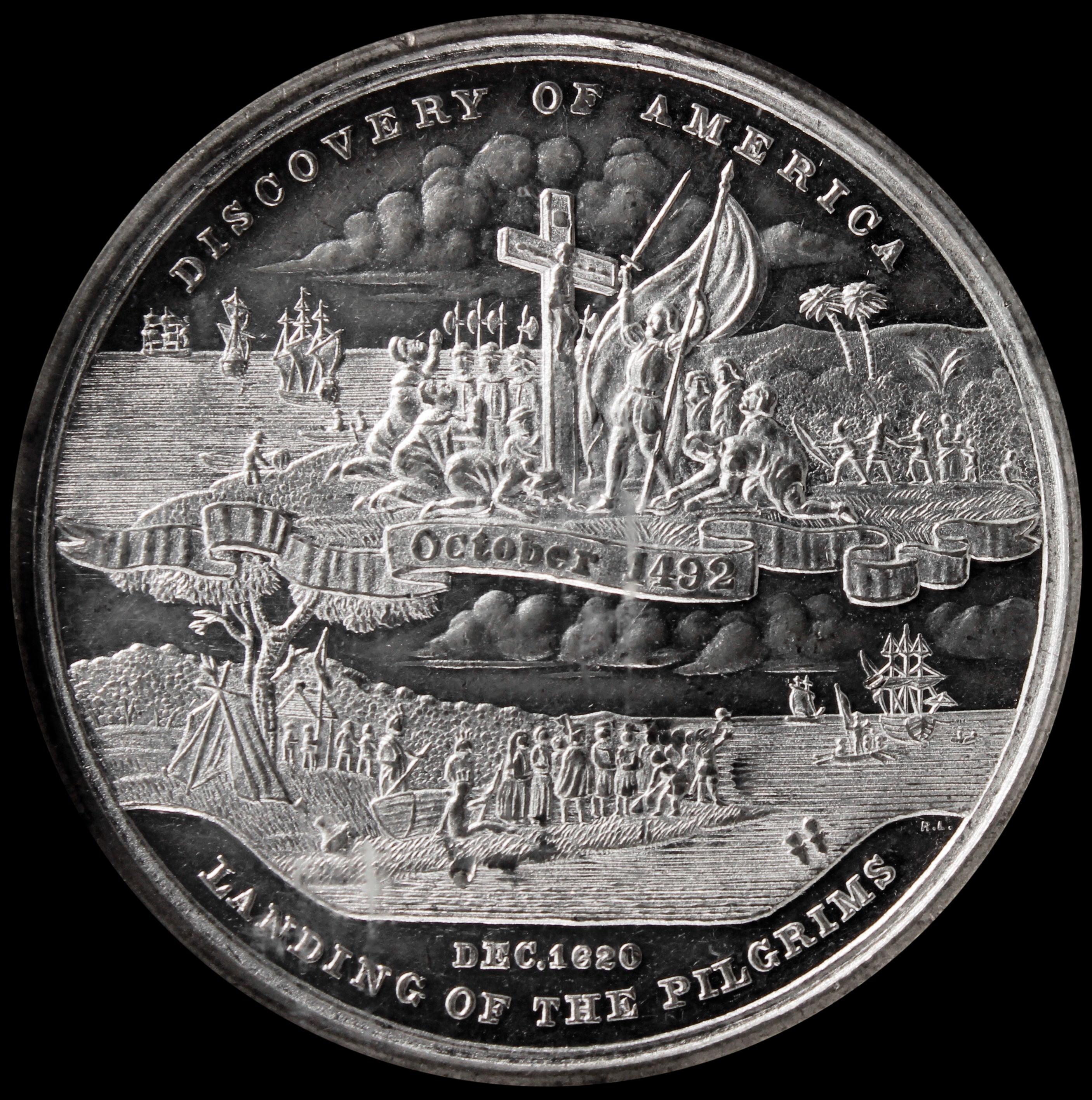 HK-157 1892 Columbian Exposition Declaration of Independence SCD