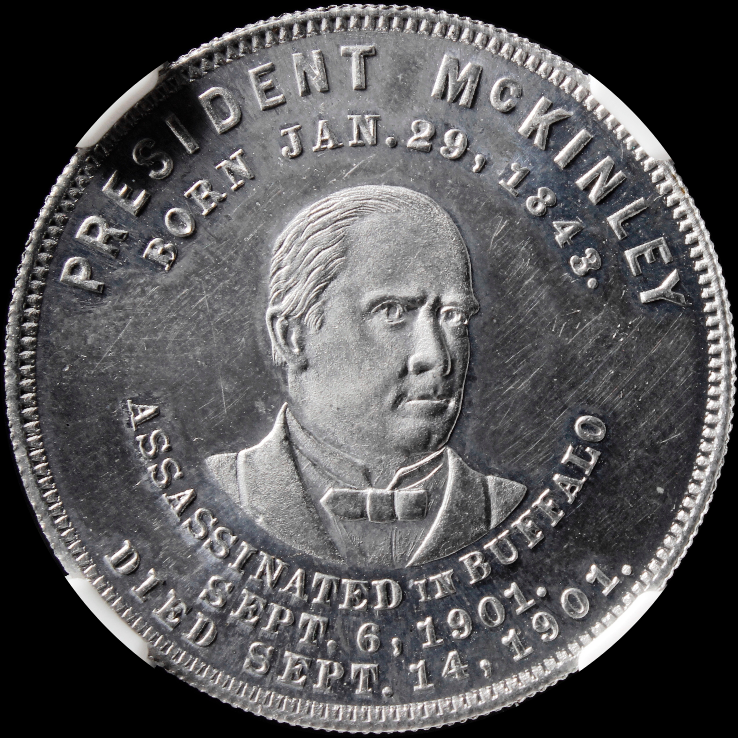 HK-290A 1901 Pan-American Exposition President McKinley Assassination SCD