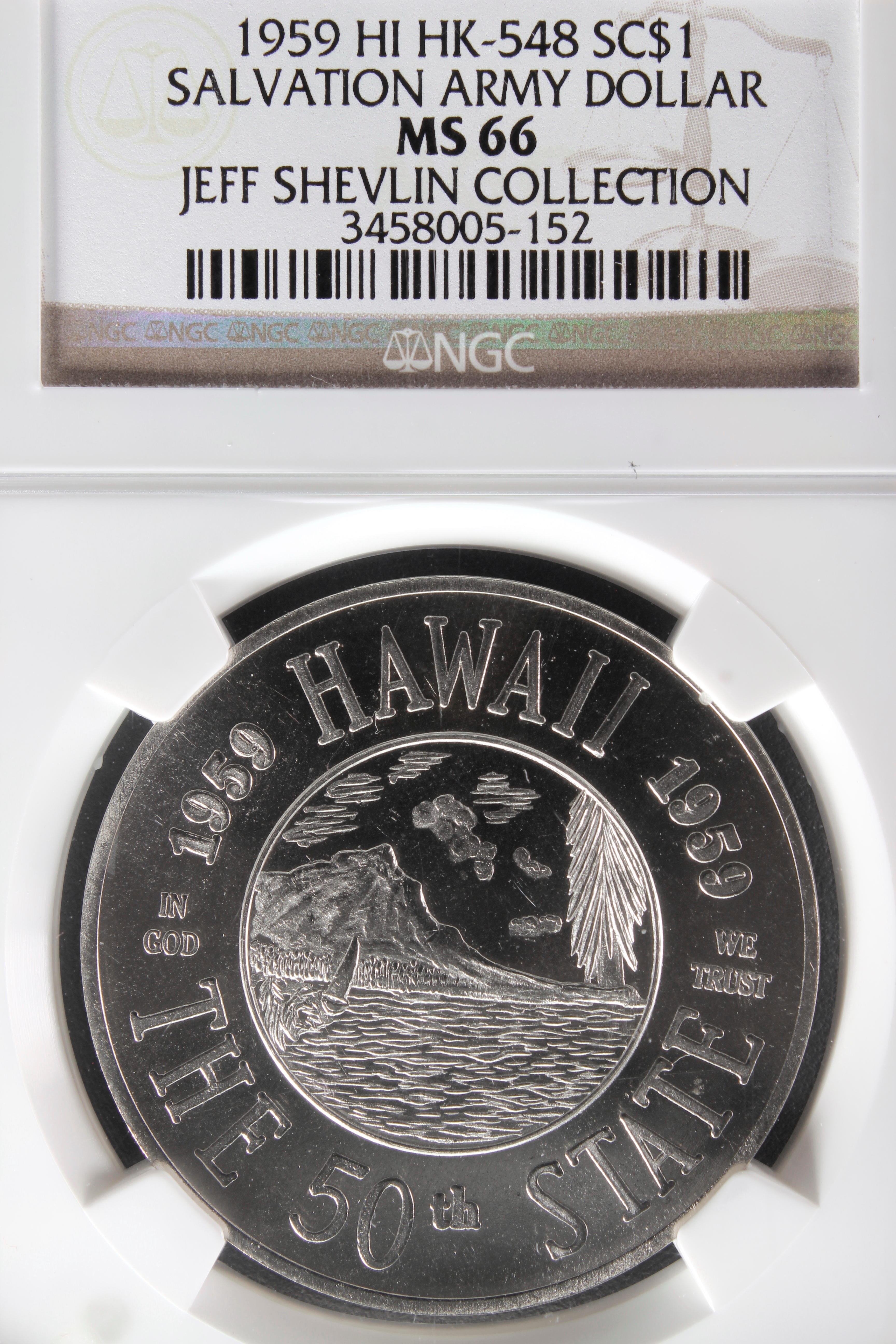 HK-548 1959 Hawaii Statehood – Salvation Army SCD