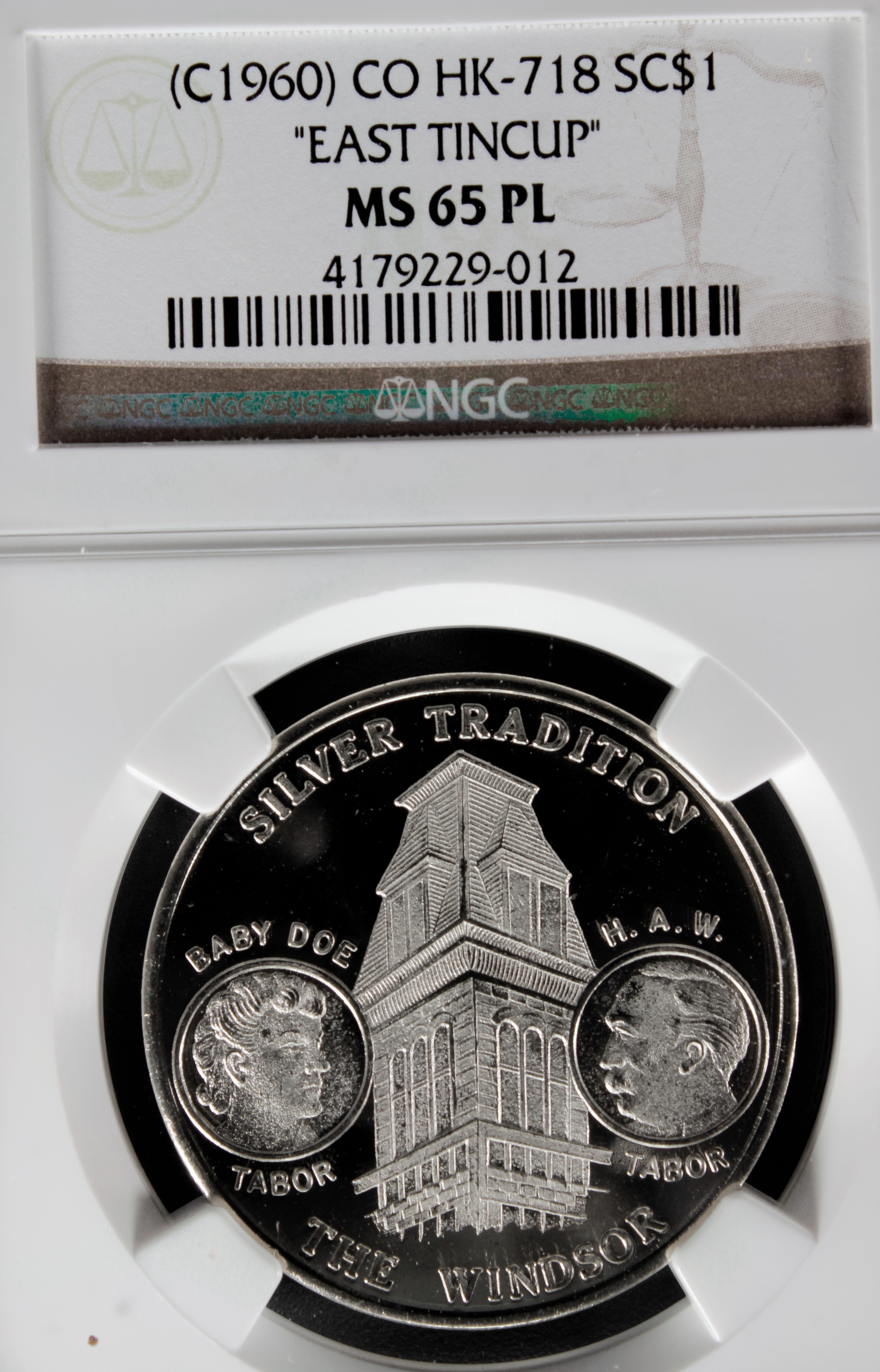 HK-718 1960 East Tincup Colorado SCD