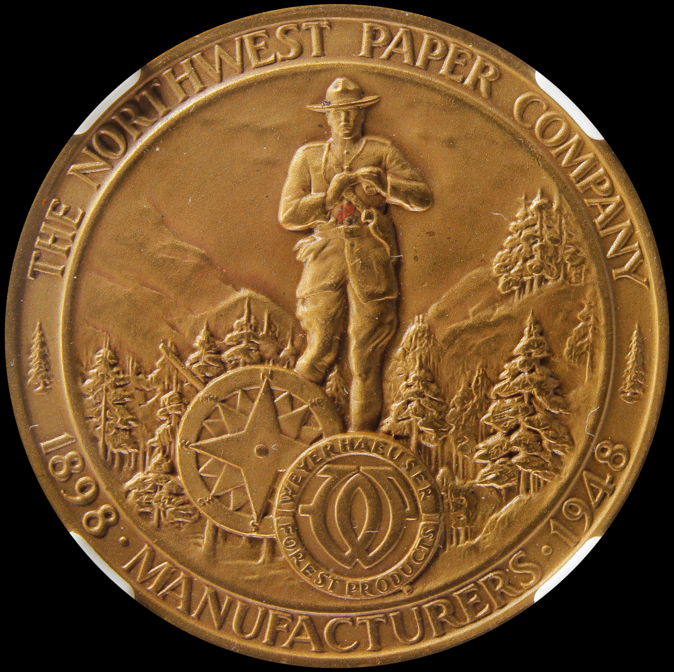 HK-741 1948 50th Anniversary Northwest Paper Company SCD