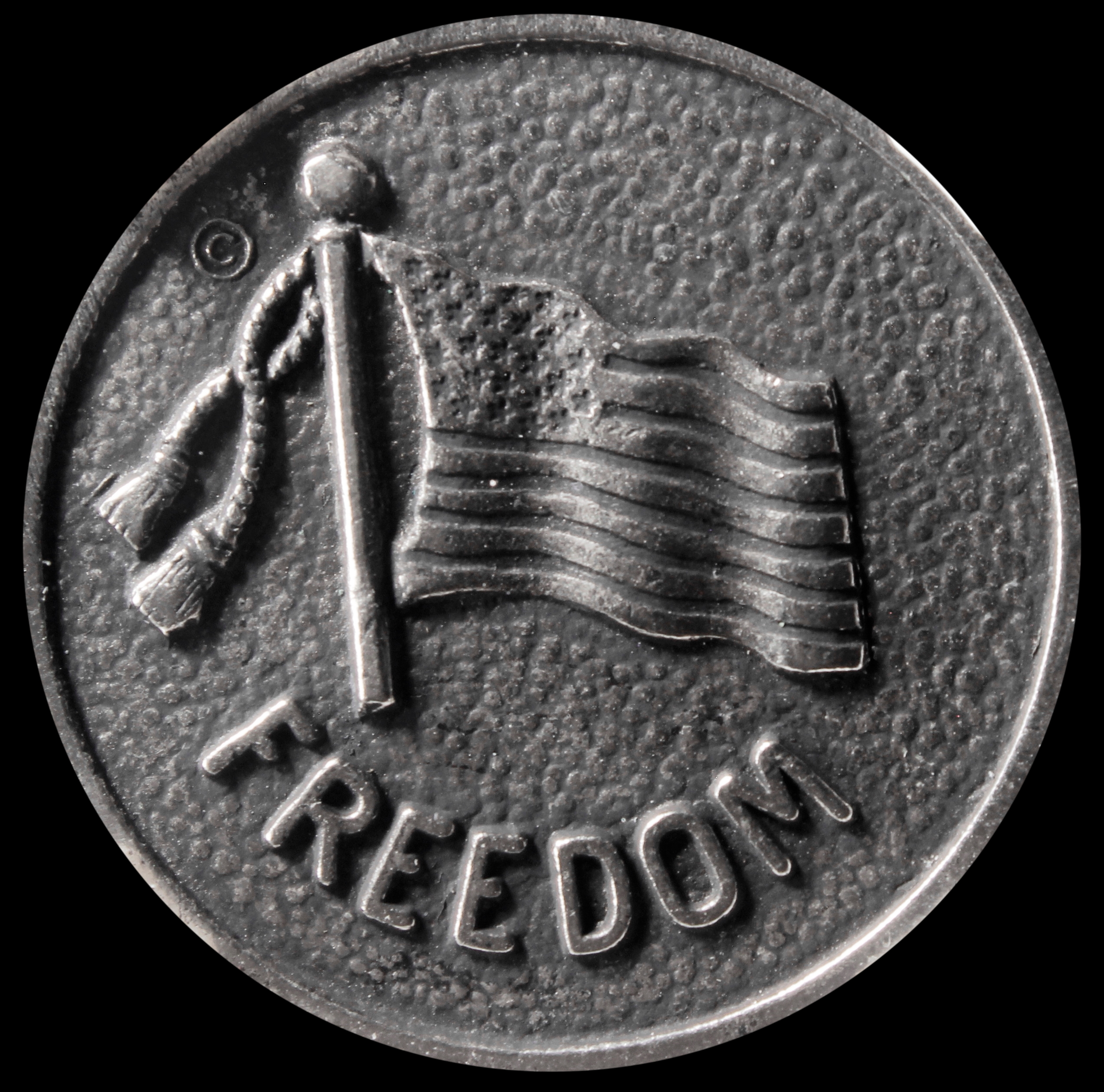 HK-916 1951 God and Freedom Medal SCD