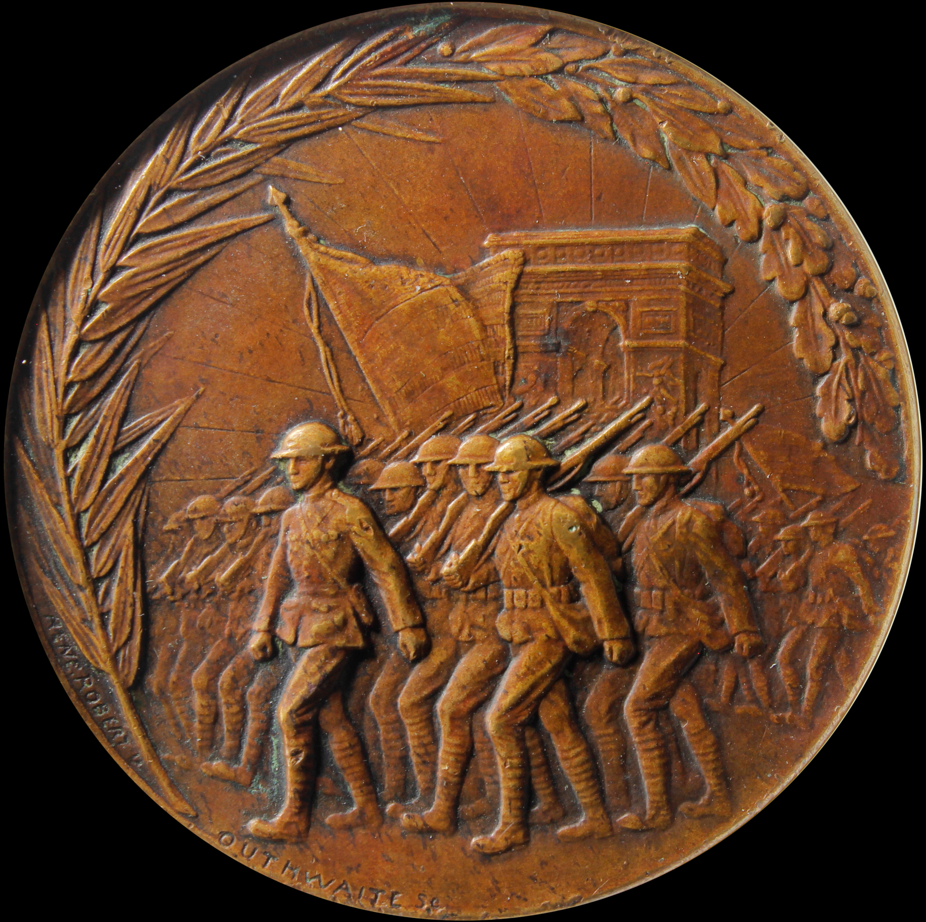 HK-903 1919 World War I Saviors of the Liberty of the World SCD