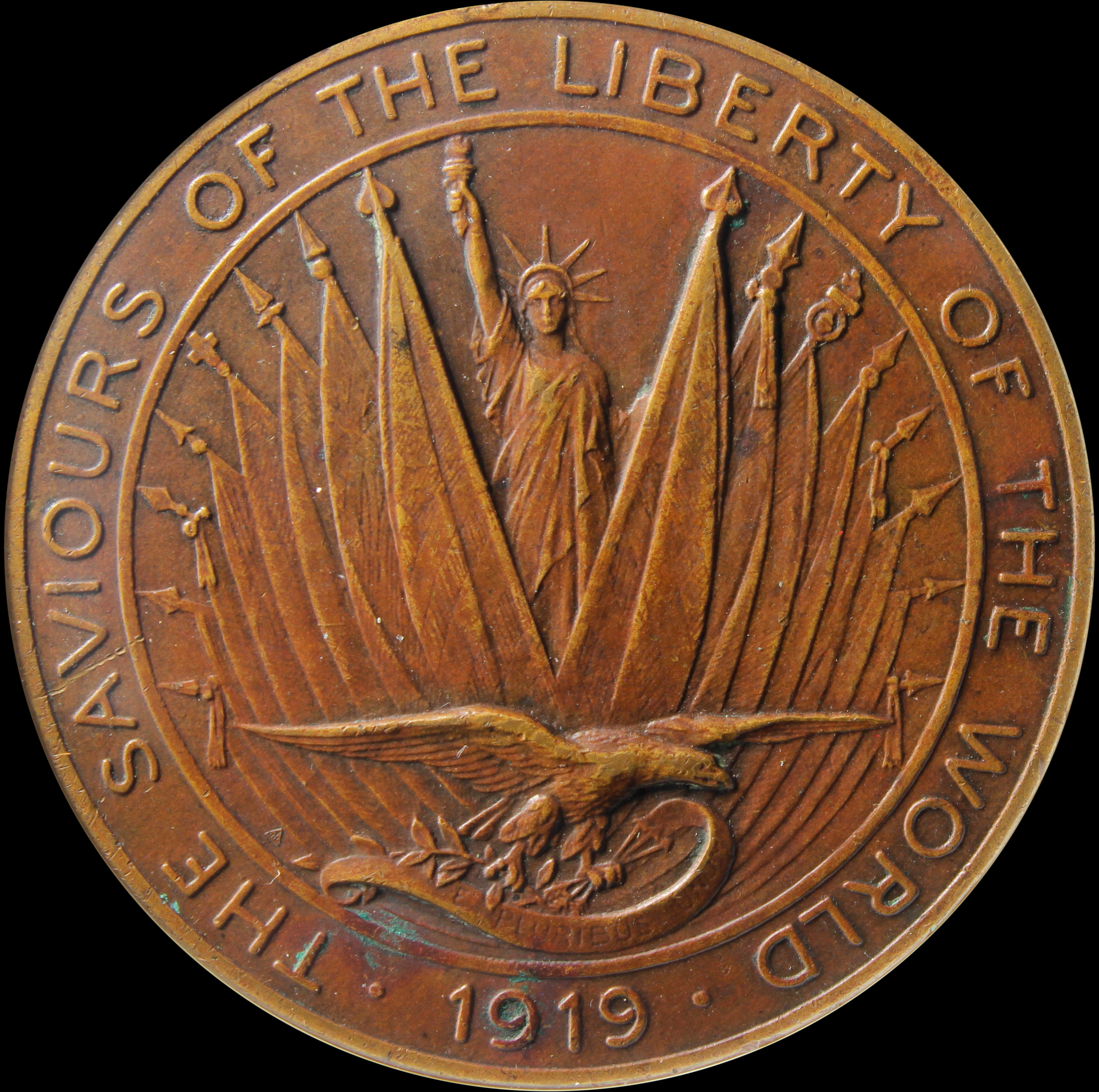 HK-903 1919 World War I Saviors of the Liberty of the World SCD