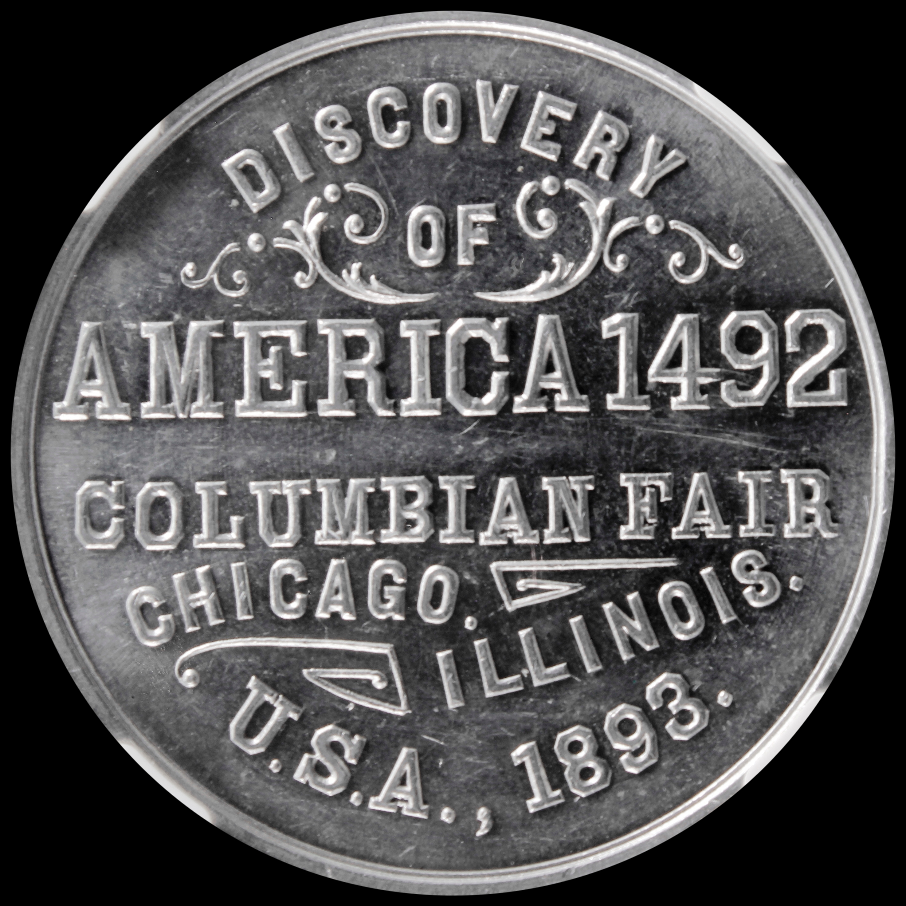 HK-158 1892 Columbian Childs Landing of Columbus / Discovery of America Legend SCD