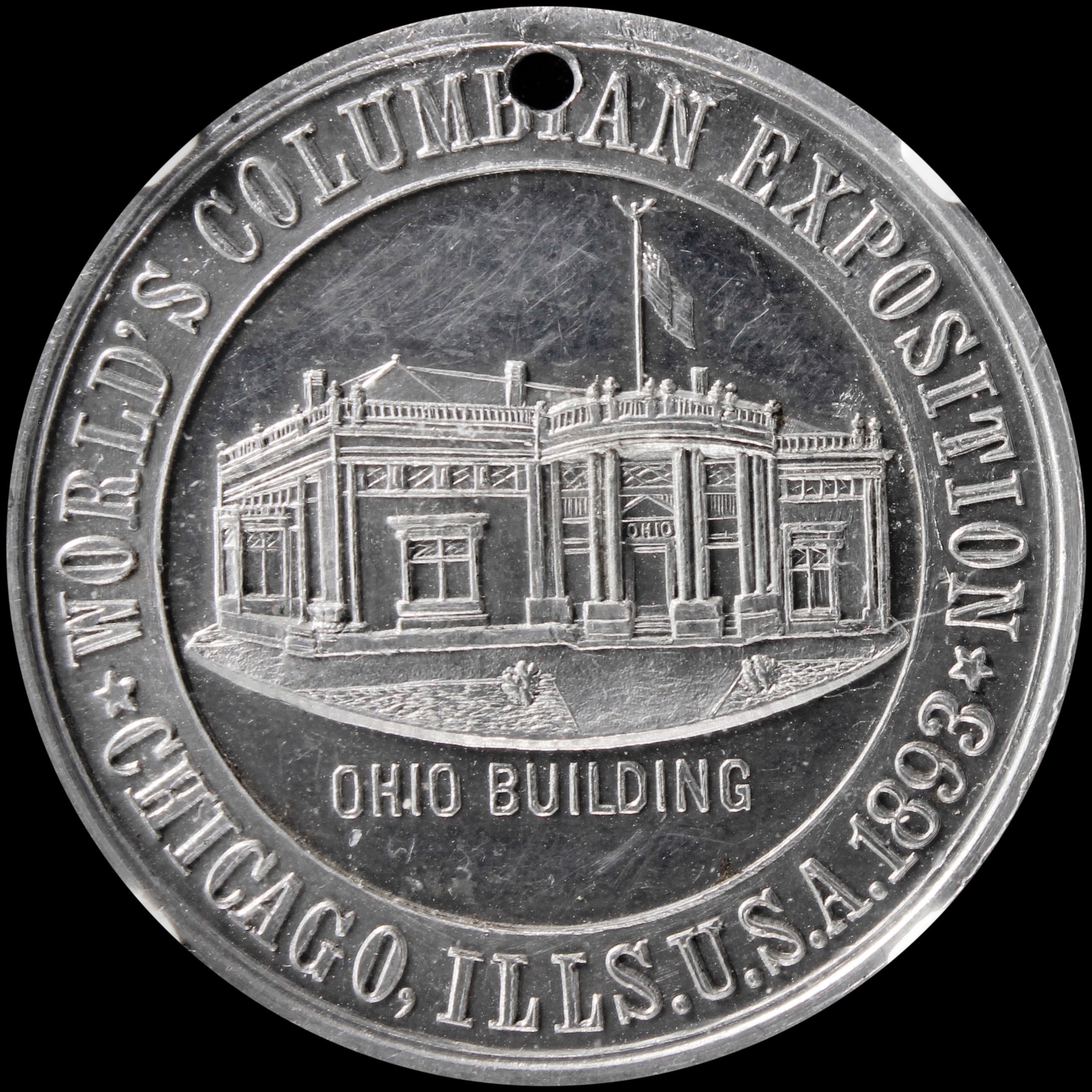 HK-217 1893 Columbian Murdock Ohio State Building Mother Ohio SCD