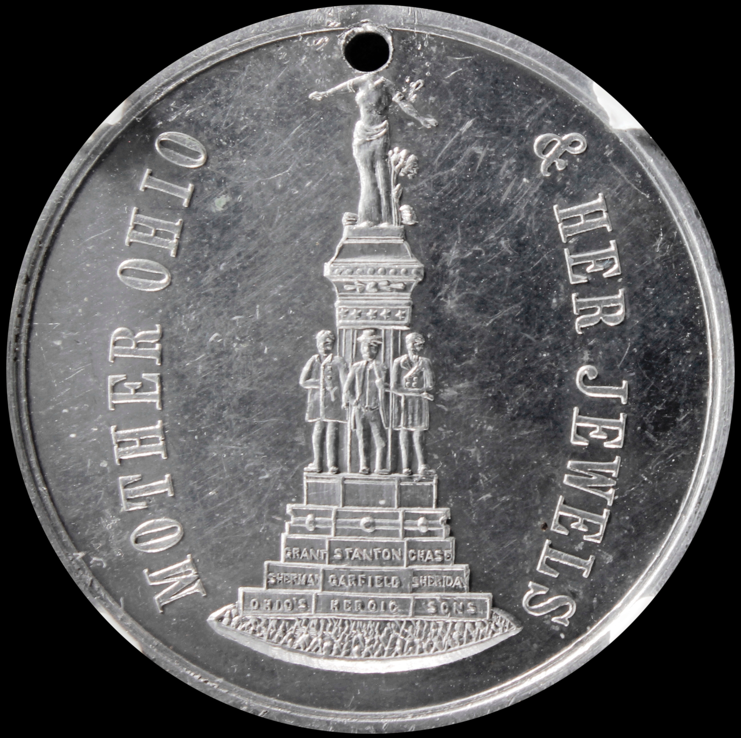 HK-217 1893 Columbian Murdock Ohio State Building Mother Ohio SCD