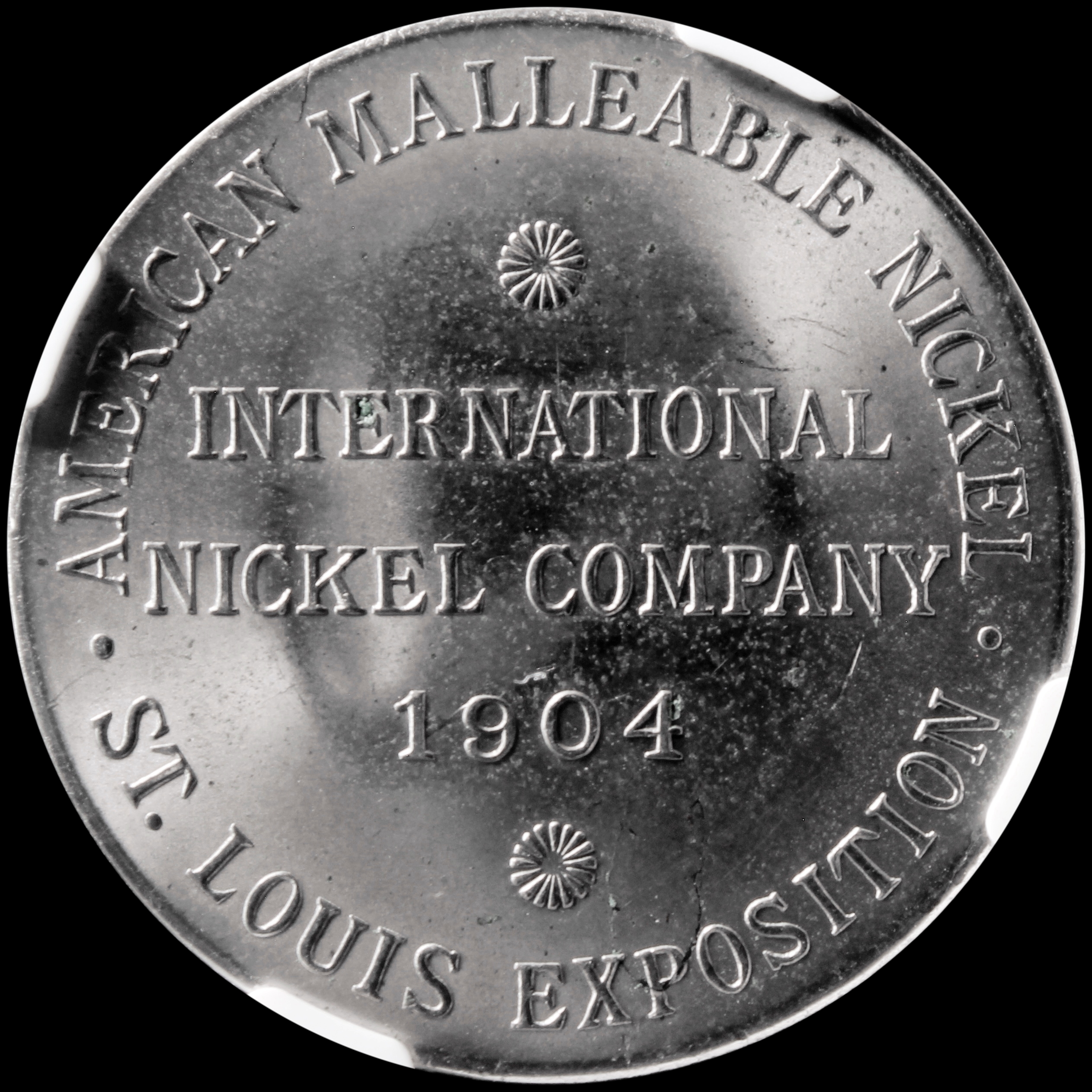 HK-323 1904 Louisiana Purchase International Nickel SCD