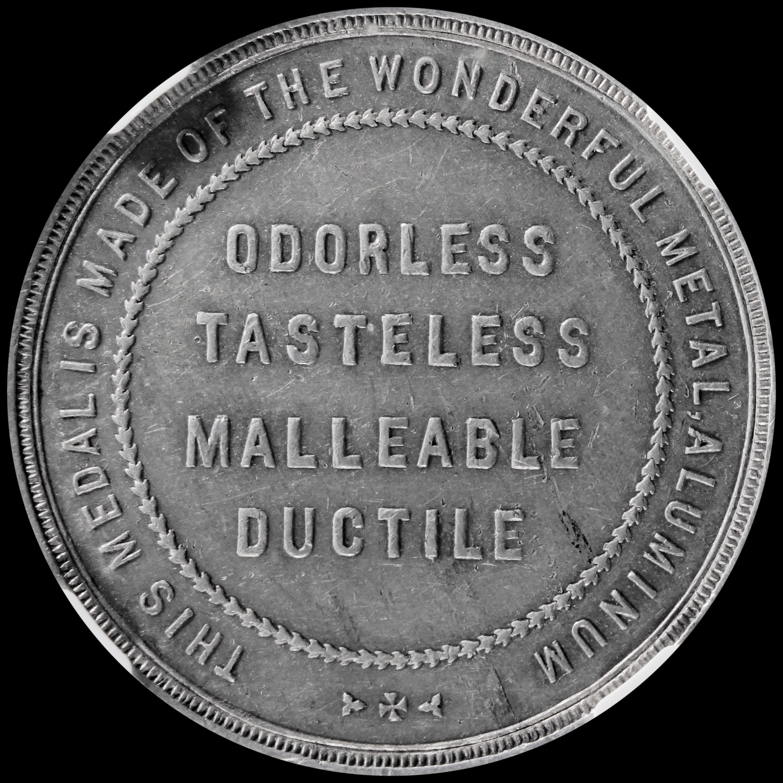 1893 Columbian Childs Five Edifices with Rays / Wonderful Aluminum SCD