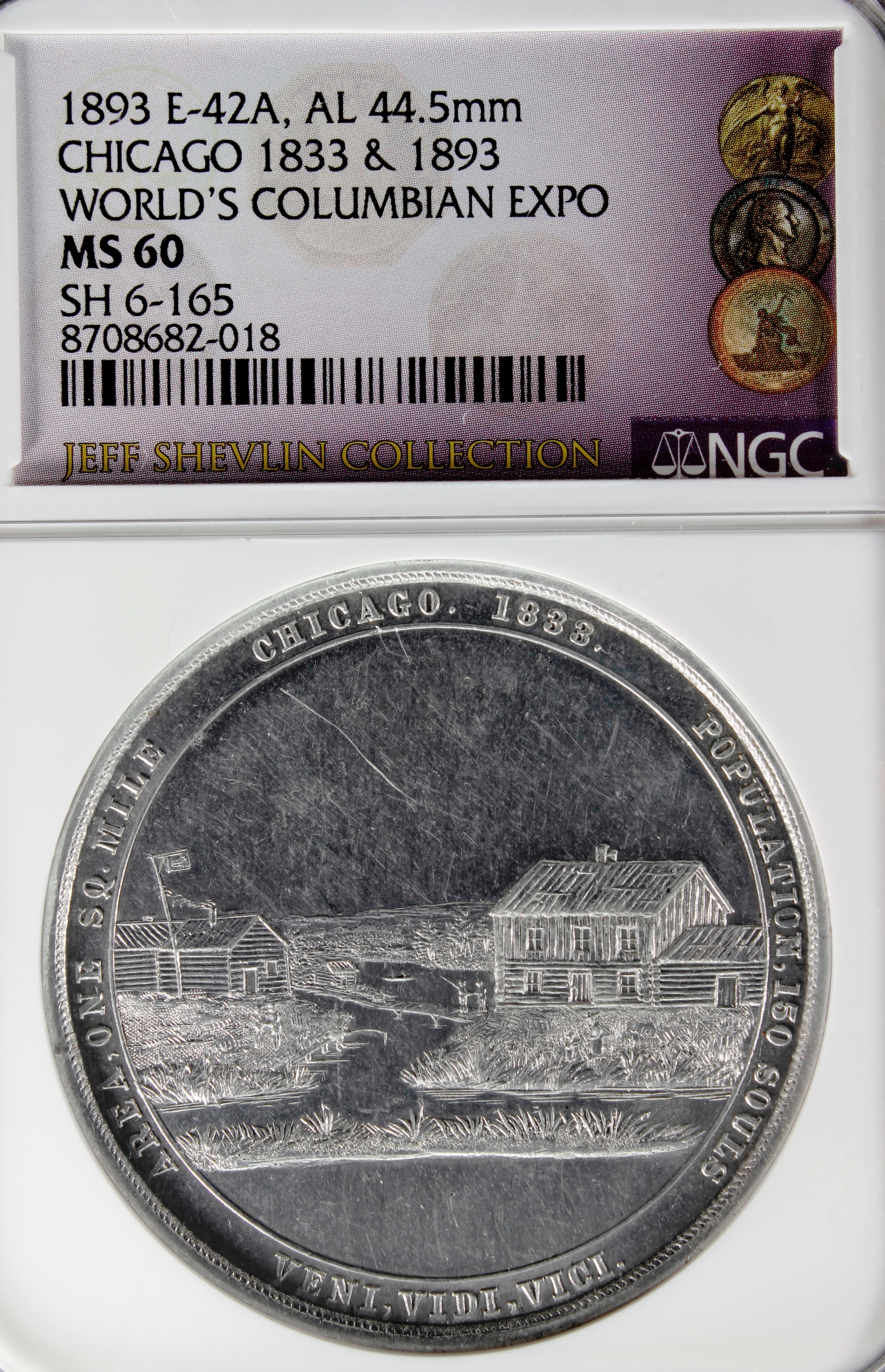 1893 Columbian Schwaab Chicago Facts SCD