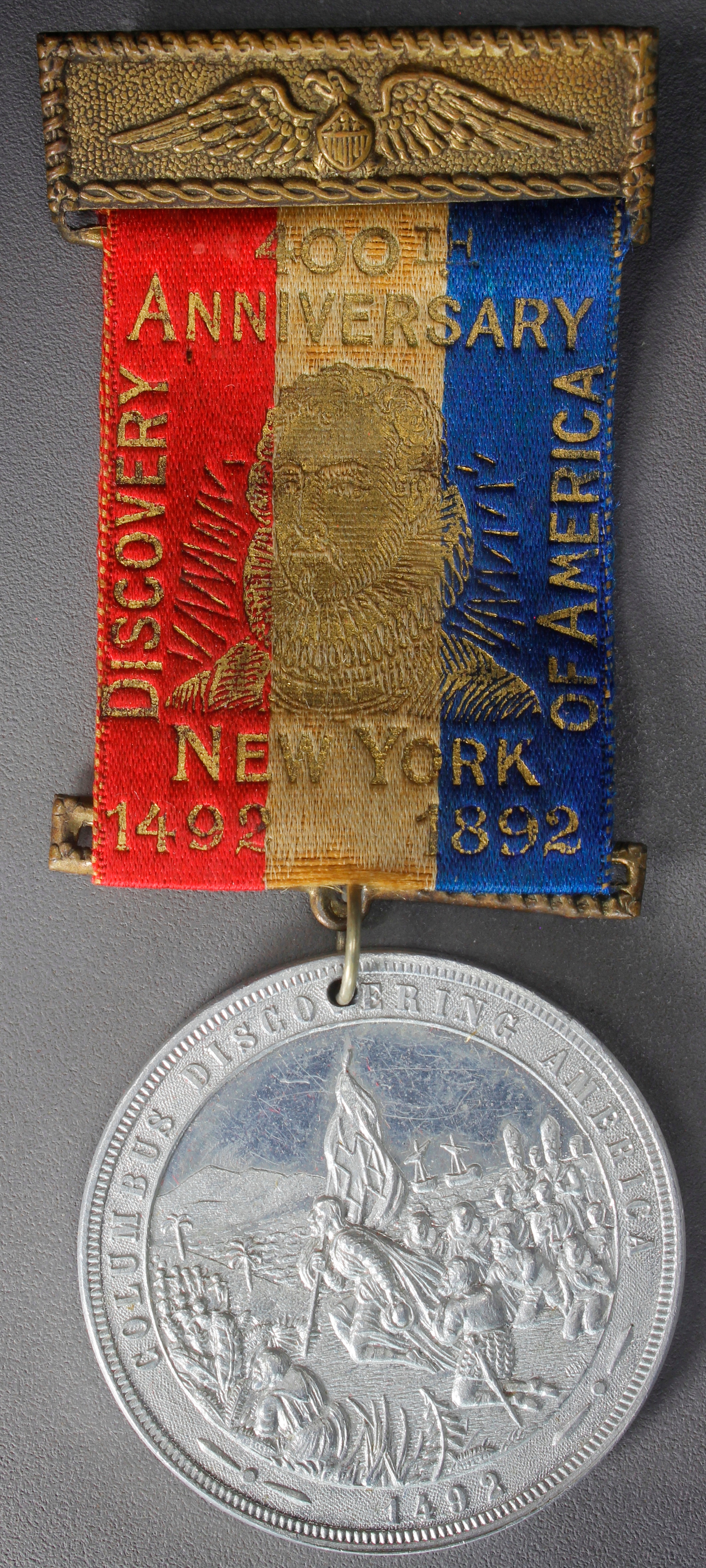 1893 Columbian Quint Sailor, Ships and Statue of Liberty SCD