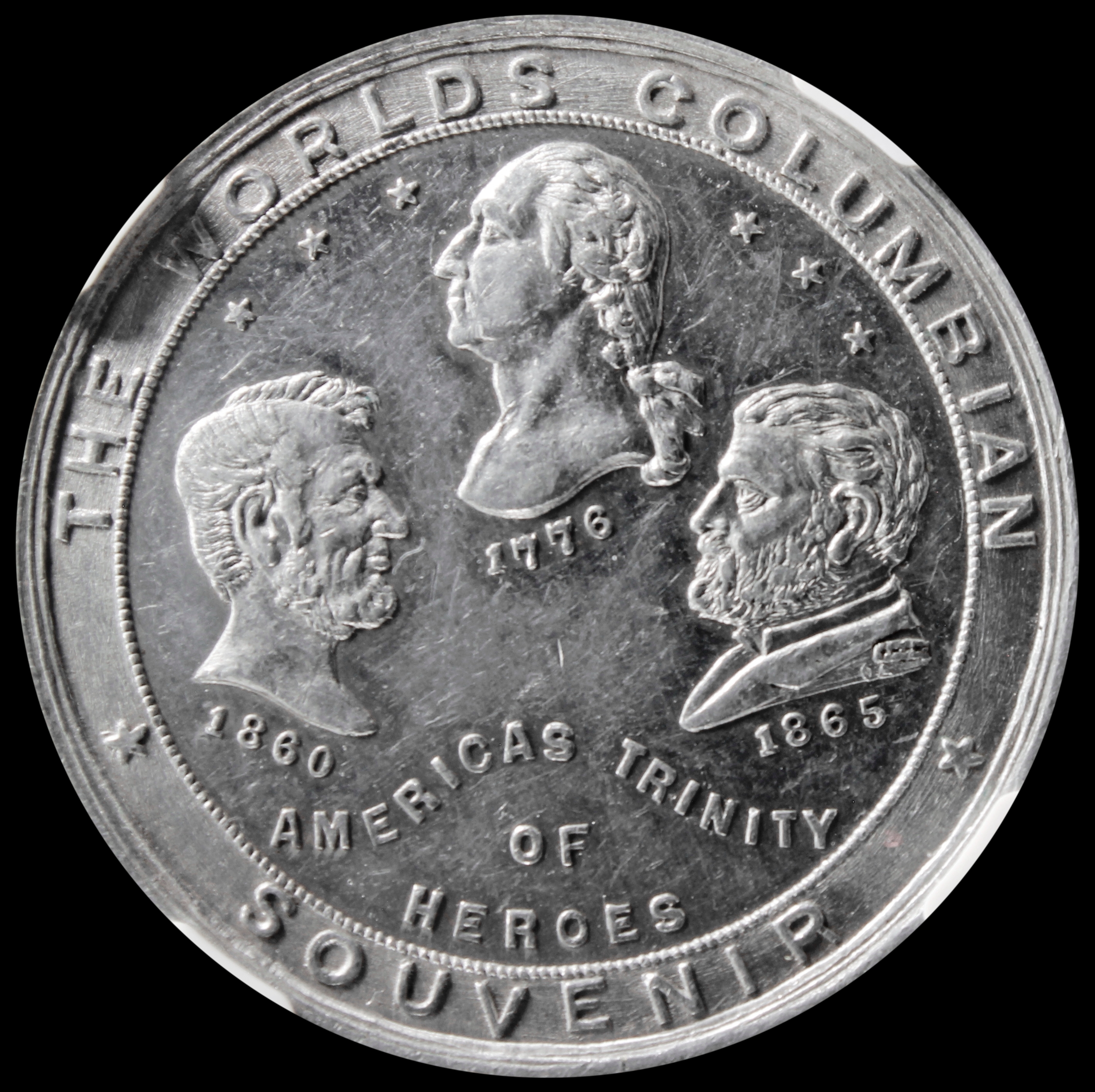 HK-241A 1893 Columbian Childs Trinity Of Heroes / Baby Ruth SCD – Unlisted variety