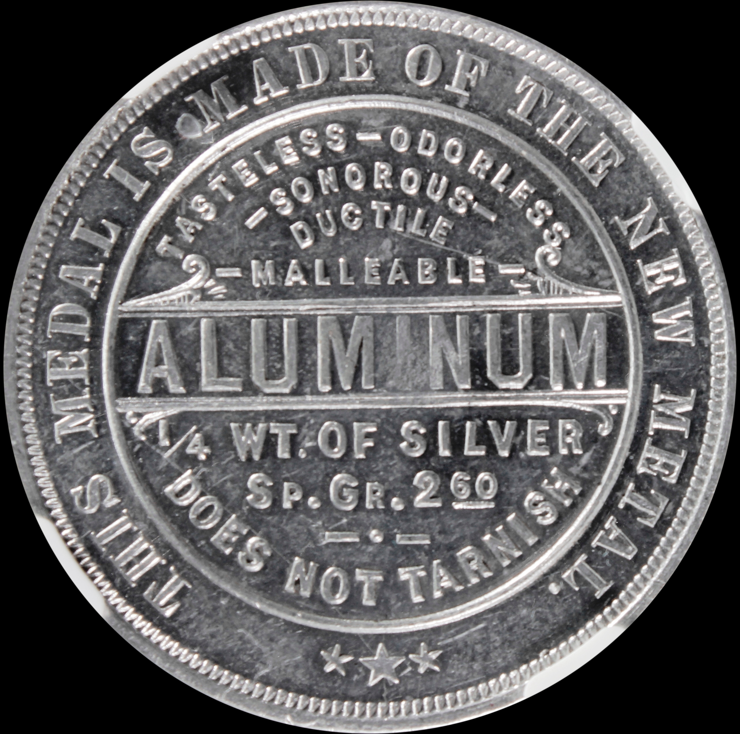 HK-160 1892 Columbian Columbus Hat Left / New Metal Aluminum Small Scroll SCD