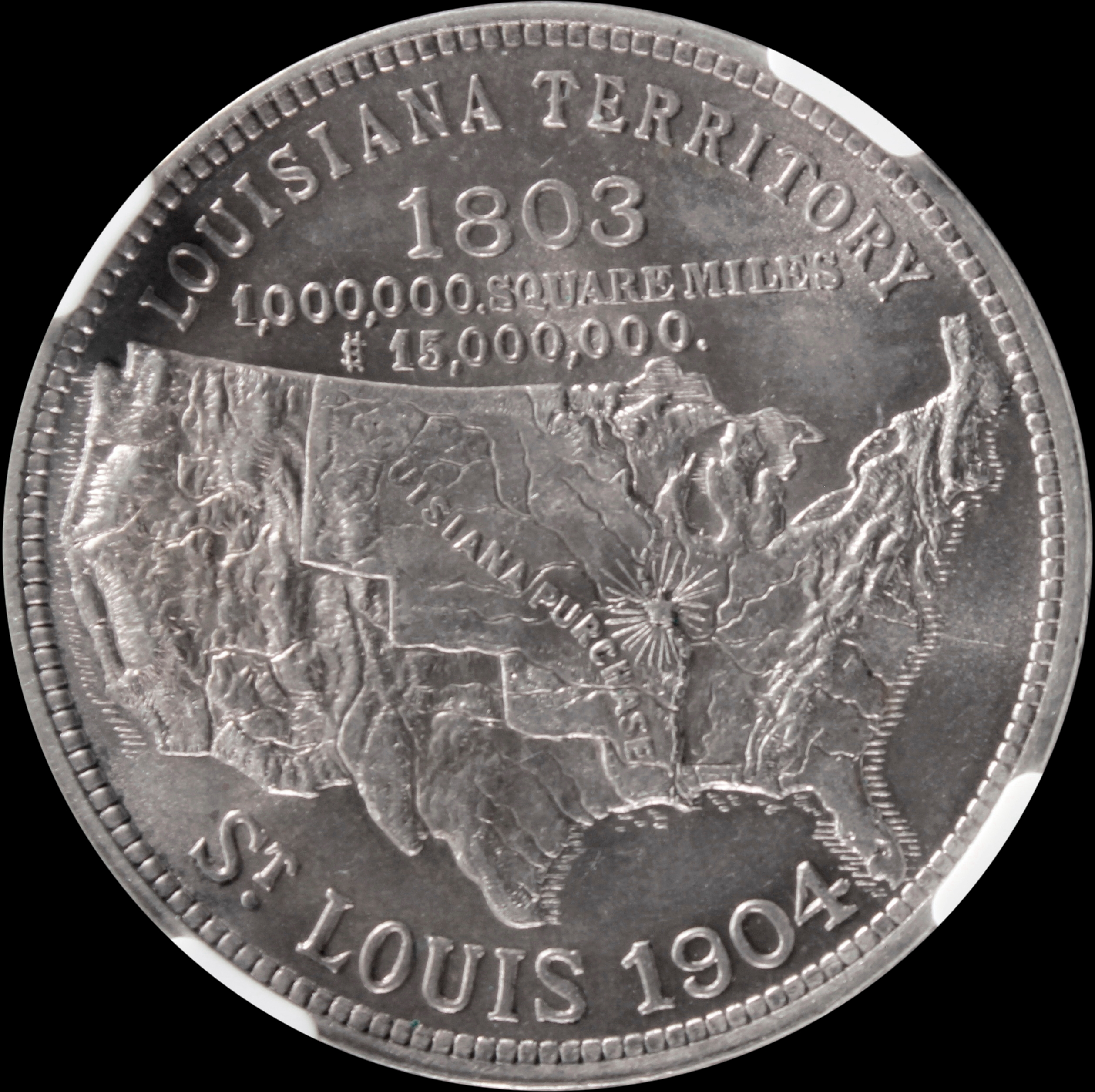 HK-299 1904 Louisiana Purchase Exposition Official SCD – Silver