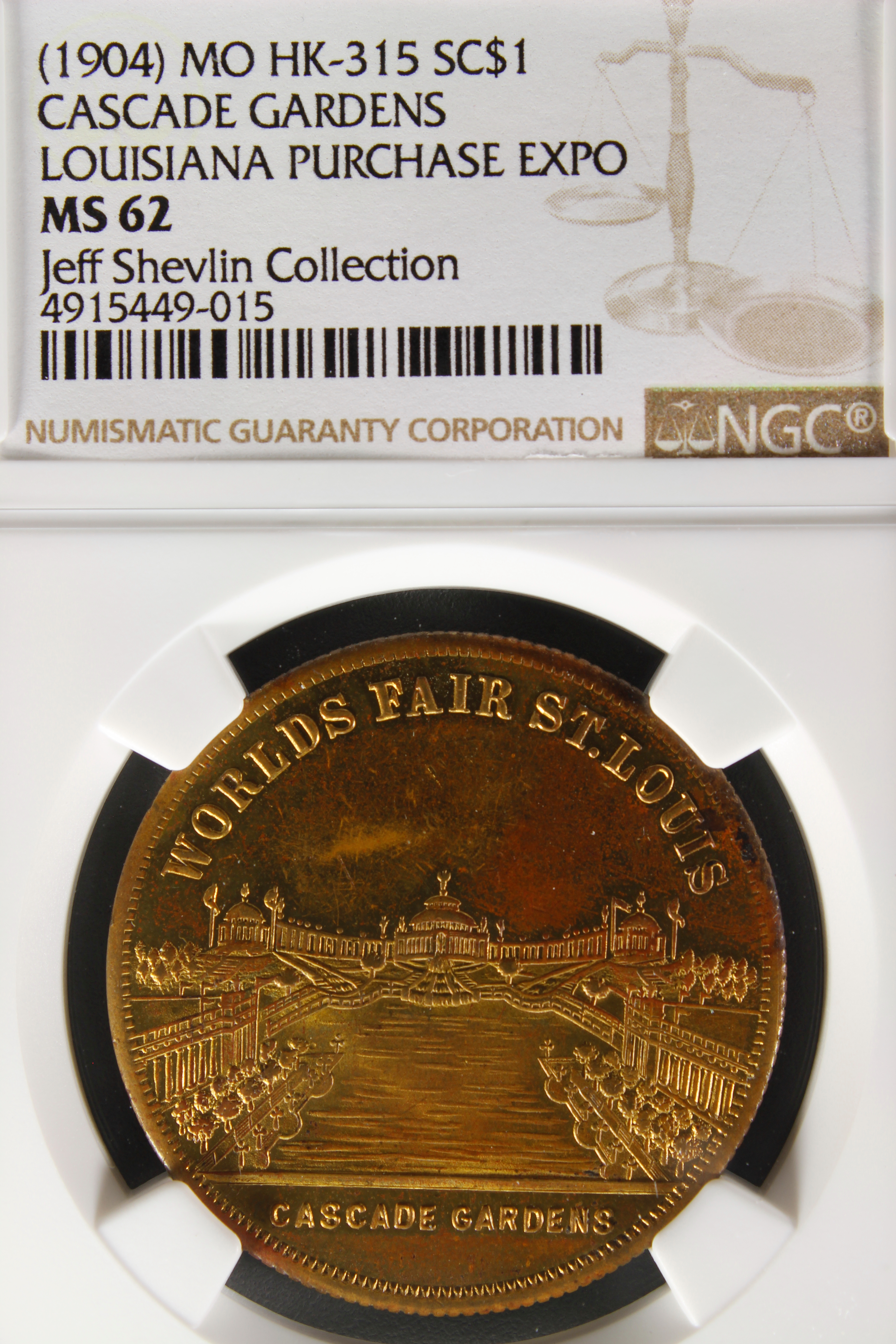 HK-315 Louisiana Purchase Schwaab Gardens / Government SCD