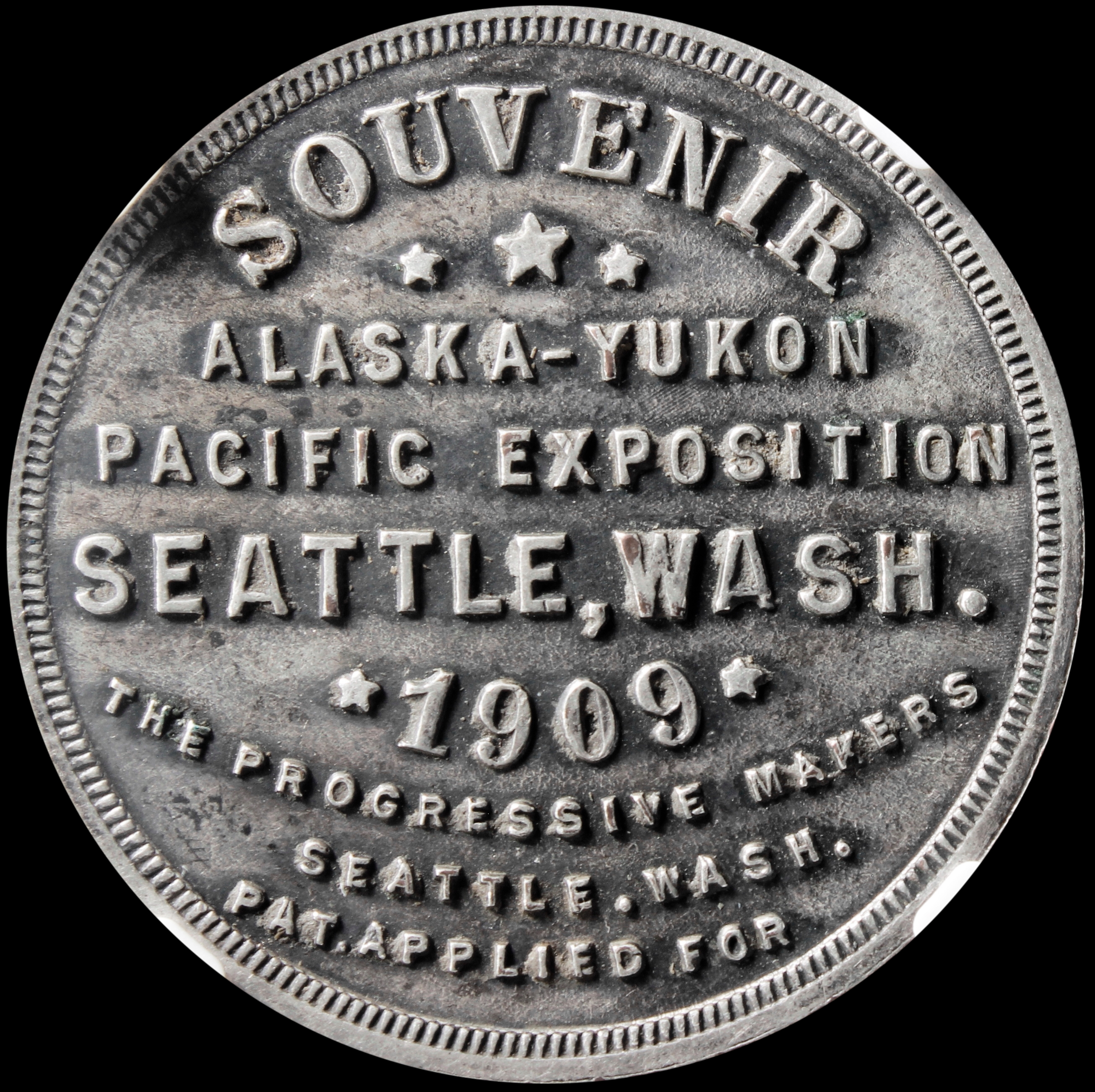 HK-363A 1909 AYPE Gold Panner Souvenir SCD